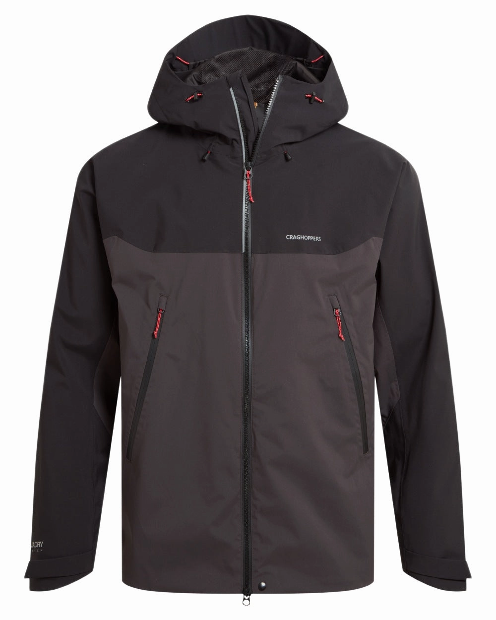 NoiseReduciting Fabric Craghoppers Mens Diggory Stretch Waterproof Jacket