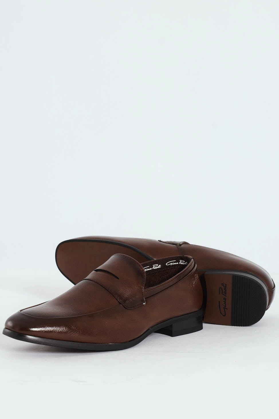 Light Shade Weekend Event Penny Moccasin Slip On - Brown