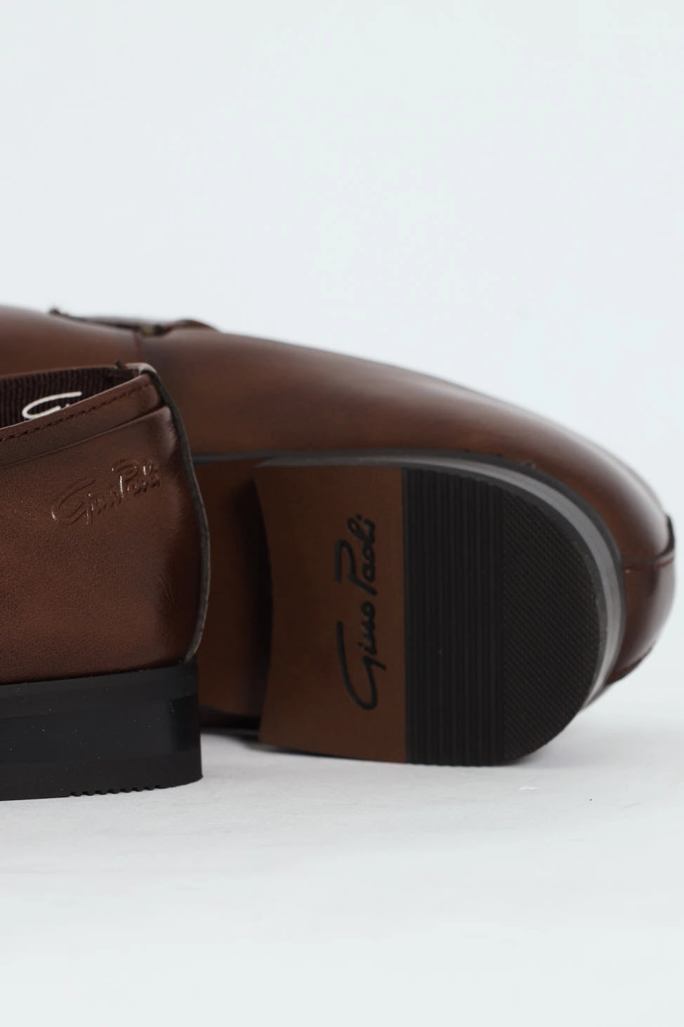 Airy Interior Pop Color Penny Moccasin Slip On - Brown