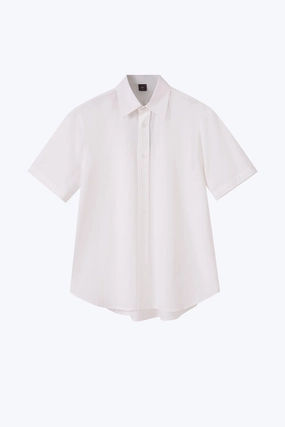 Oxford Button-Down Shirt - Cream Relaxed Design