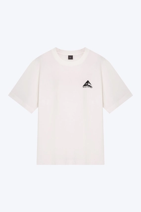 Snag Free Fabric Spike Mountain Graphic tee - Cream