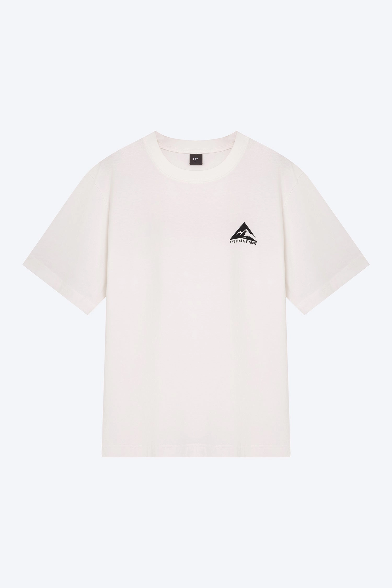 Spike Mountain Graphic tee - Cream FlexibleCuffs LoopwheelFabric