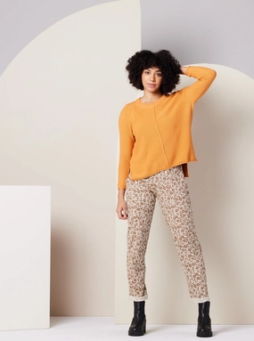 Cozy Fashion Solstice Sweater - Apricot