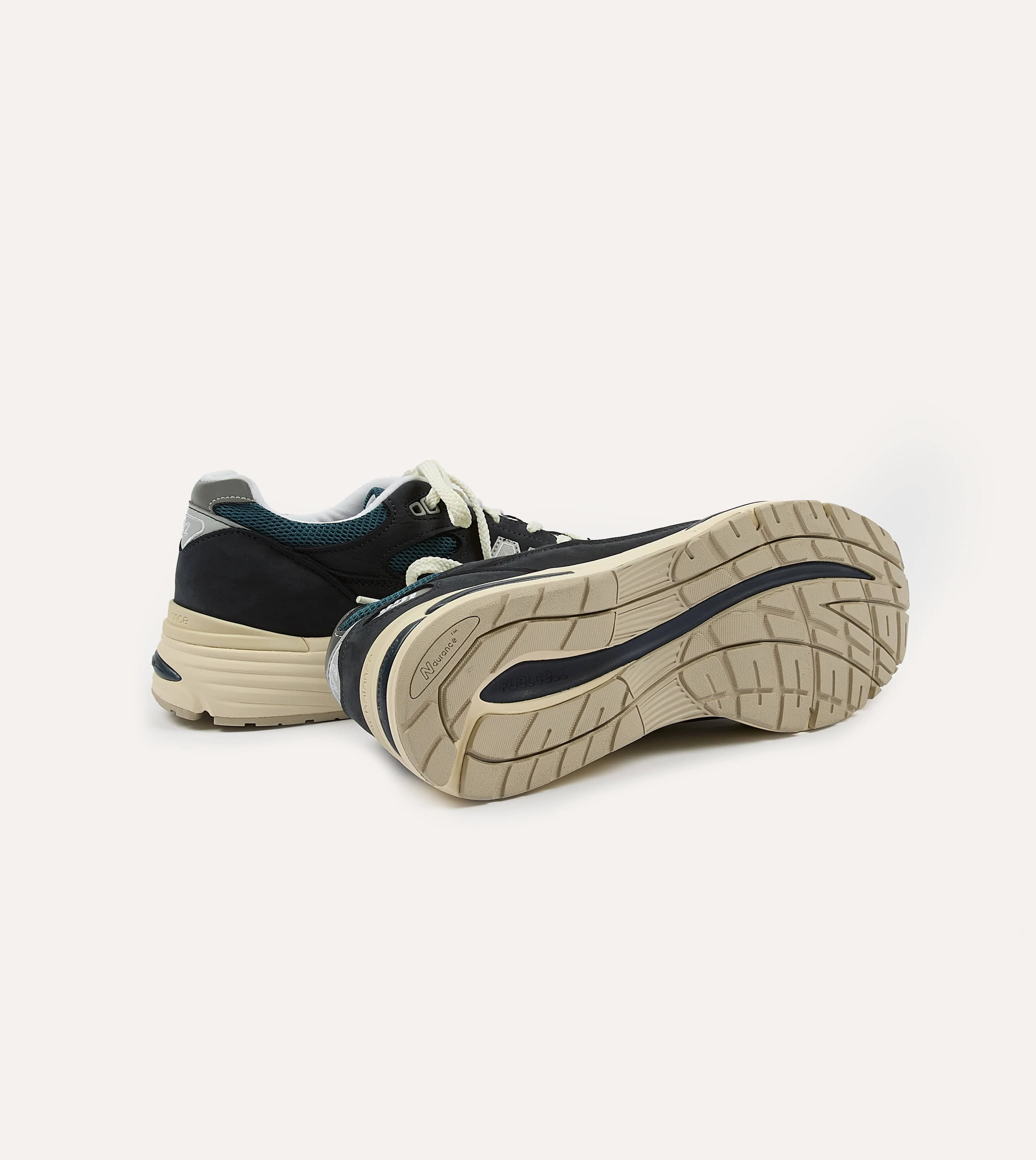 knee - high sock Agile New Balance Navy 'Vintage Sport' Made in UK 991v2 Trainers