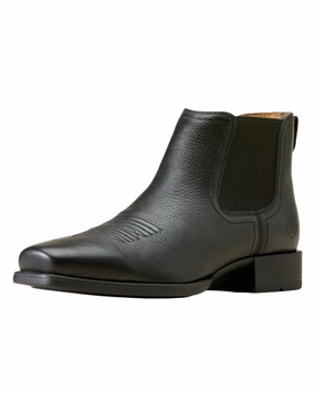 Scratch Resistant Finish Ariat Mens Booker Ultra Square Toe Western Boots