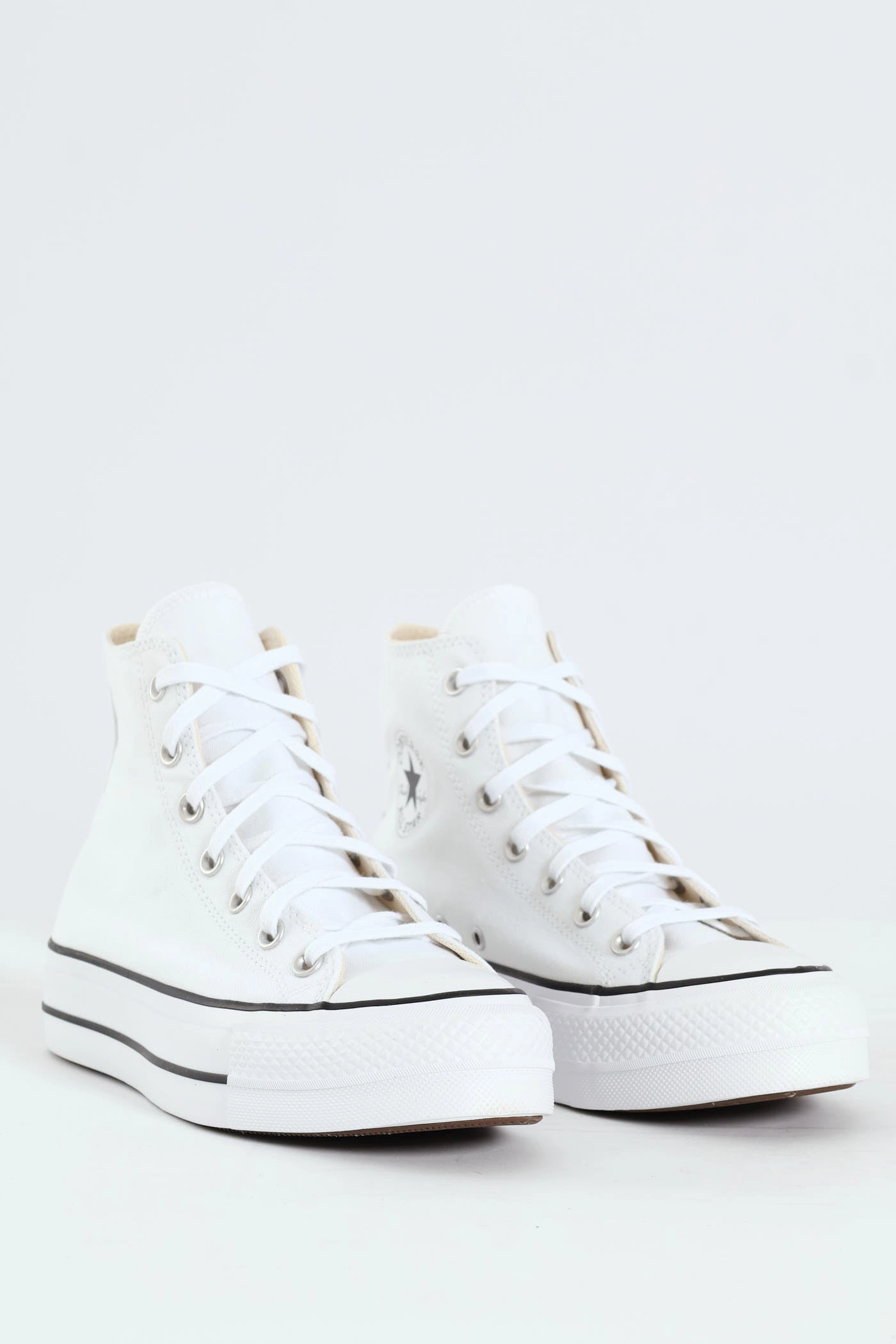 Chuck Taylor All Star Platform Canvas Sneaker - White Padded Ankle