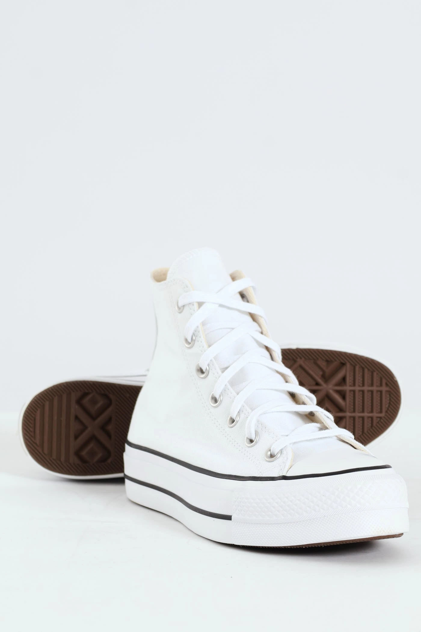 Chuck Taylor All Star Platform Canvas Sneaker - White Water Resistant Build
