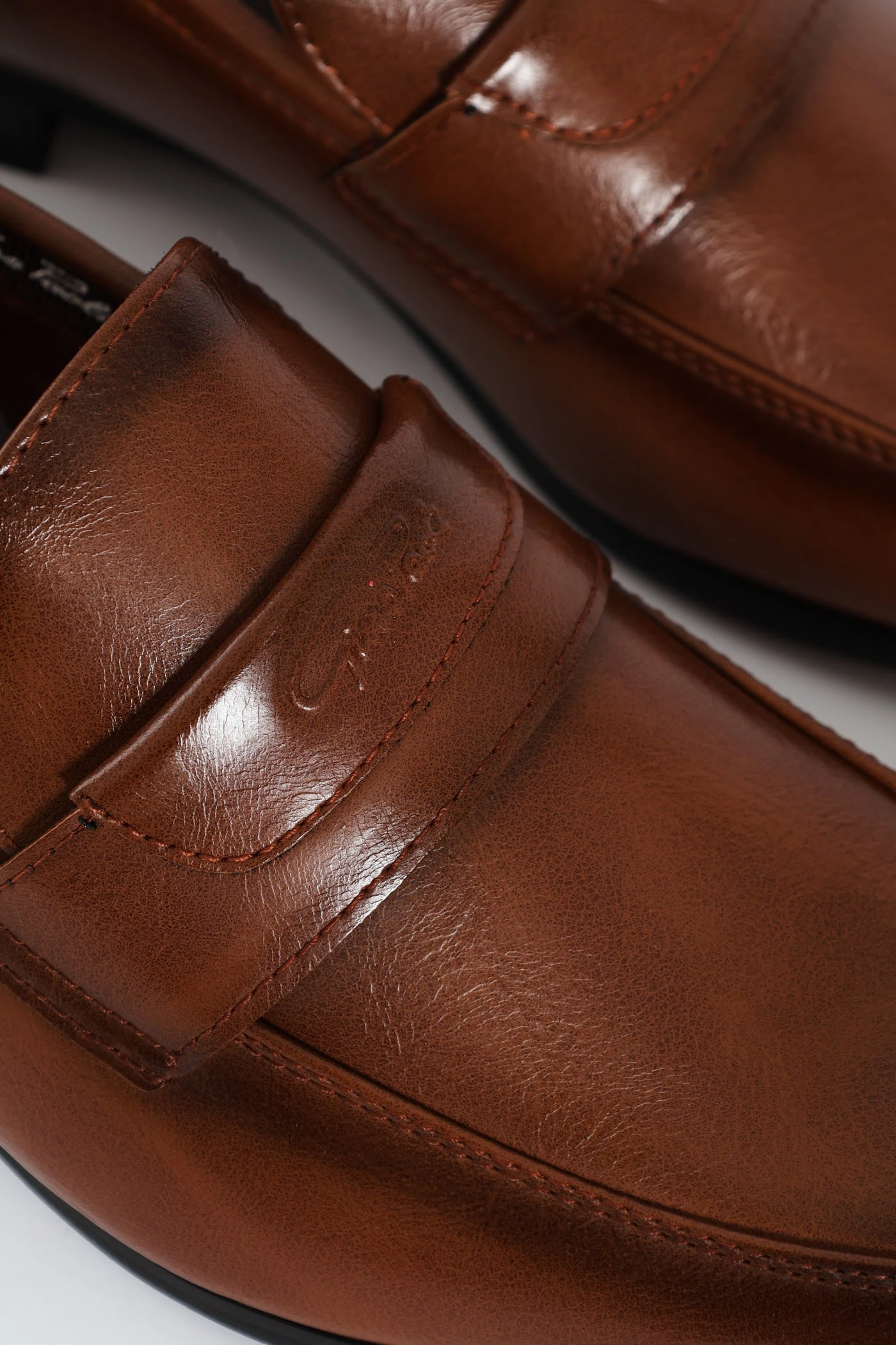 Slip On With Banded Upper - Tan Stain Proof Secure Grip