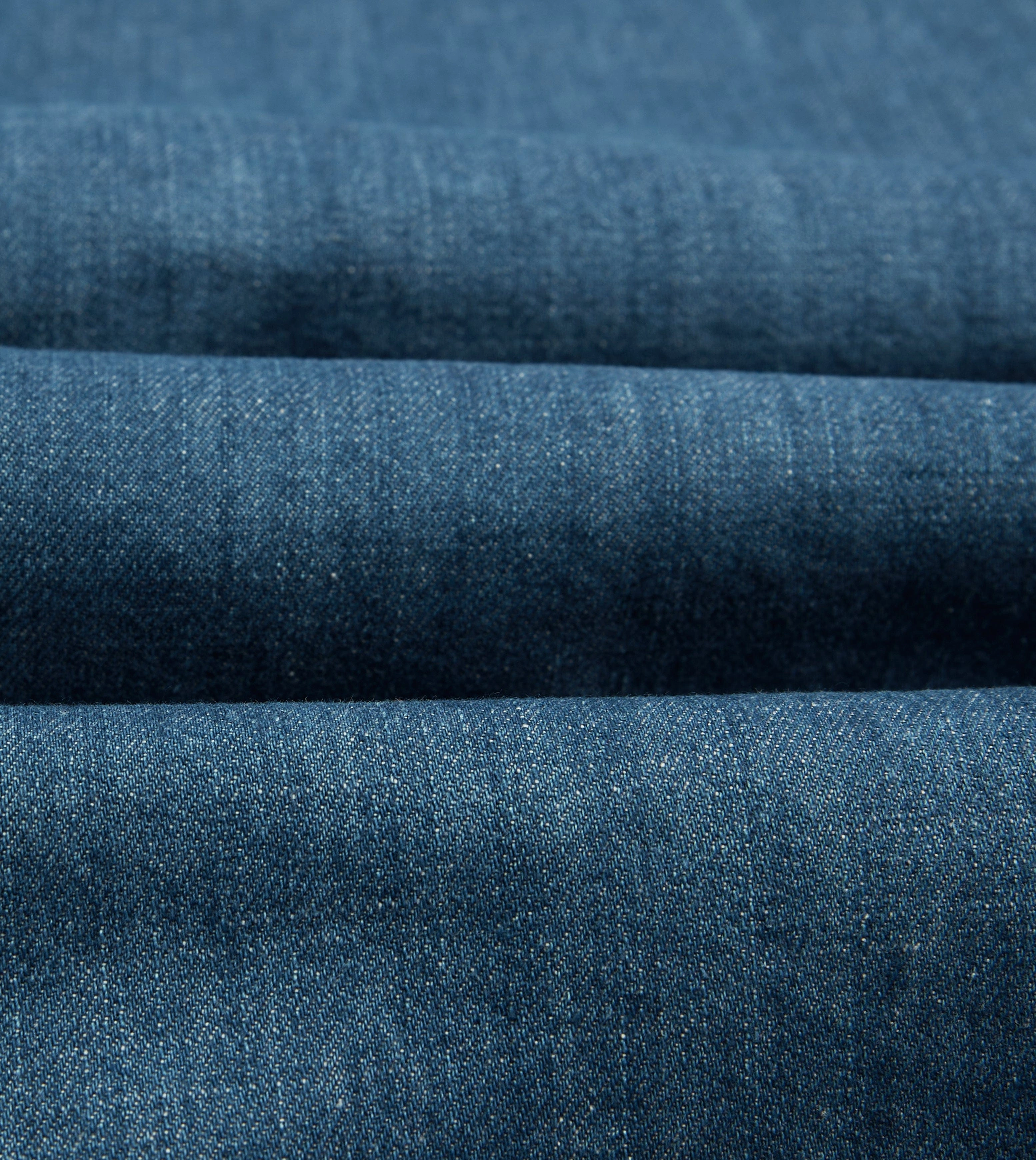 Stone Wash Denim Two-Pocket Western Shirt Errand Ready