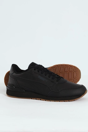 Quick Access Weather Friendly Street Runner V4 L Retro Sneaker - Black