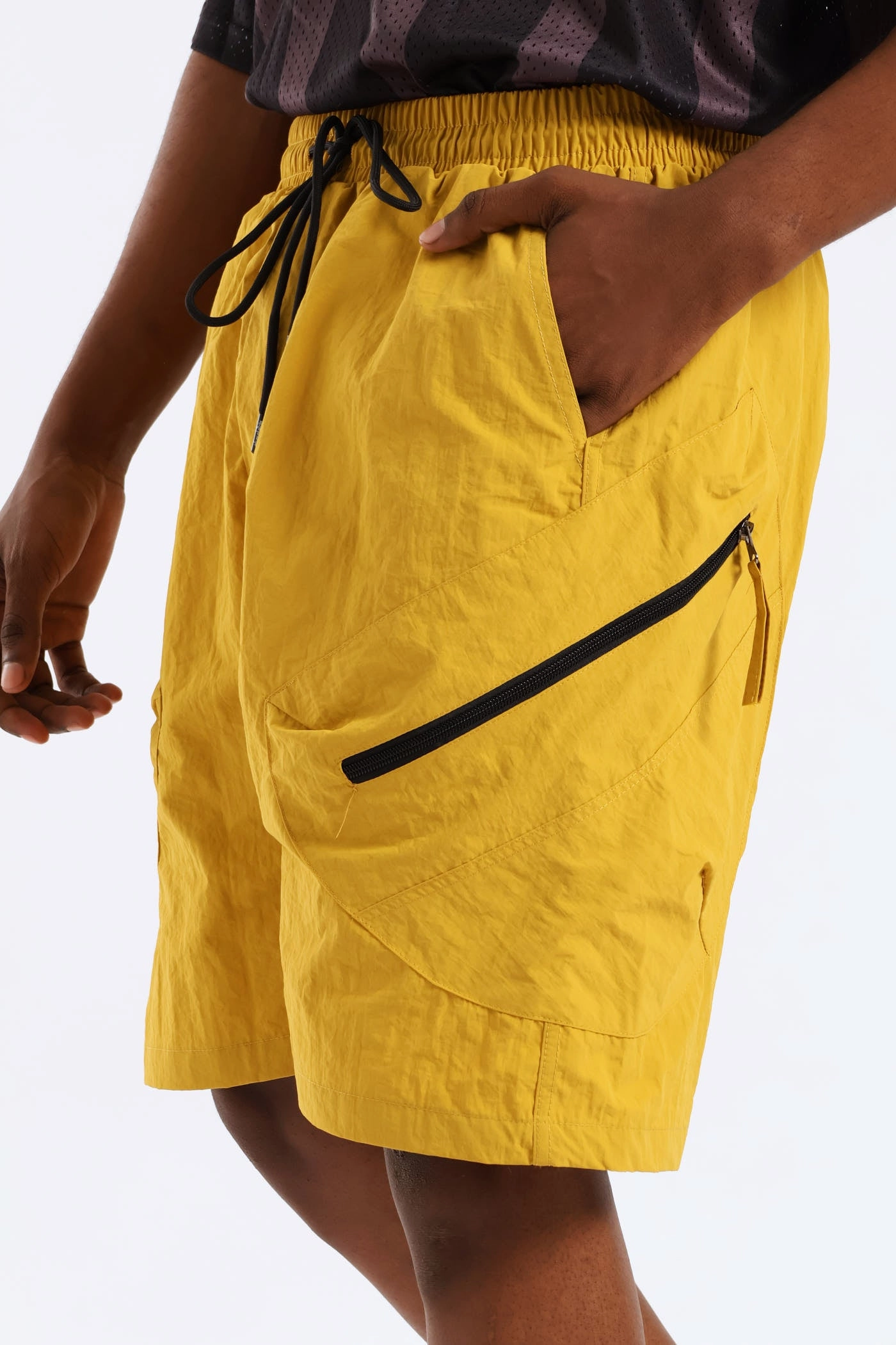 Quick Response Fit Workwear Stretch Design Vanguard Shorts - Golden Yellow