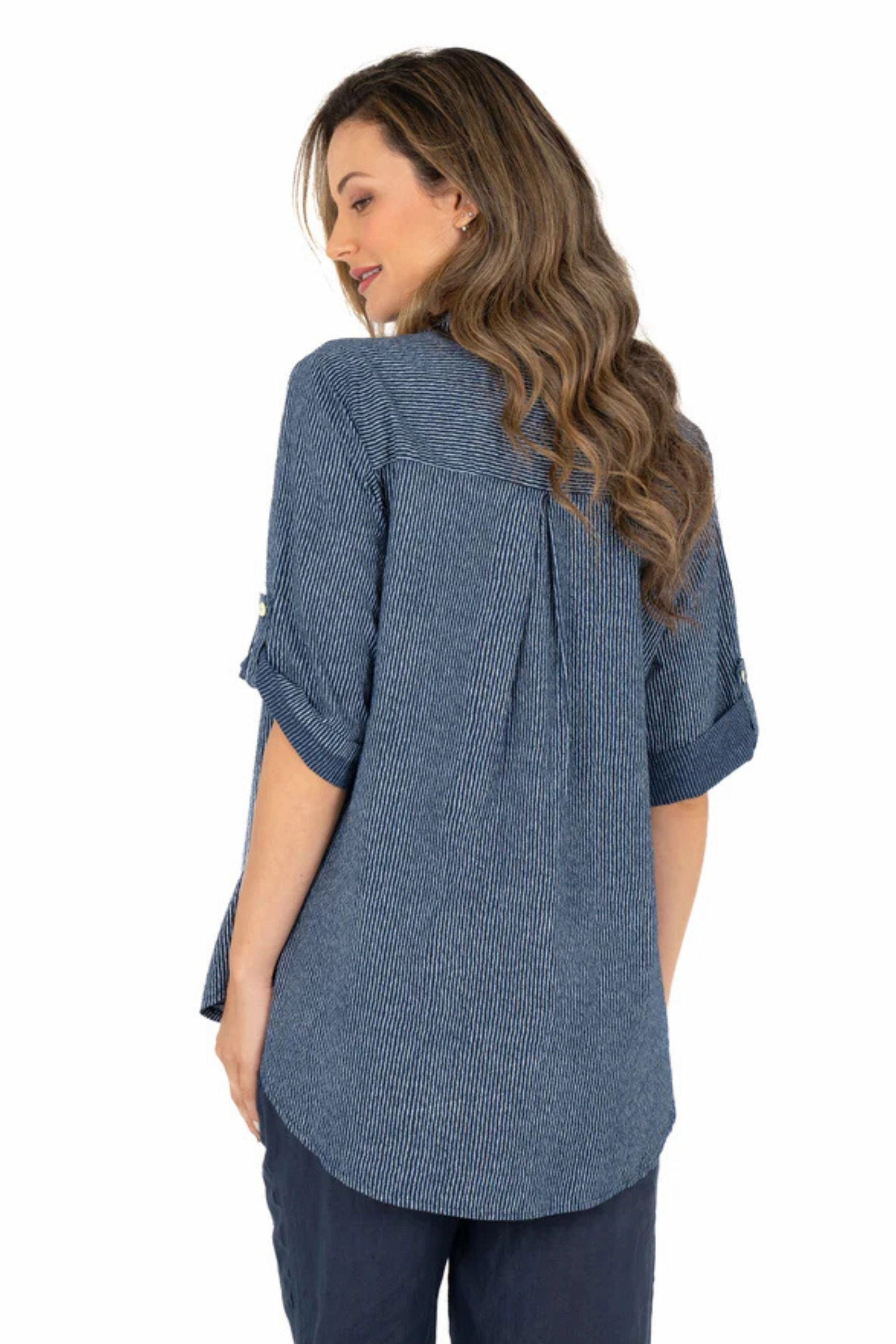 Unisex Design STRIPE SHIRT - 21-10962W