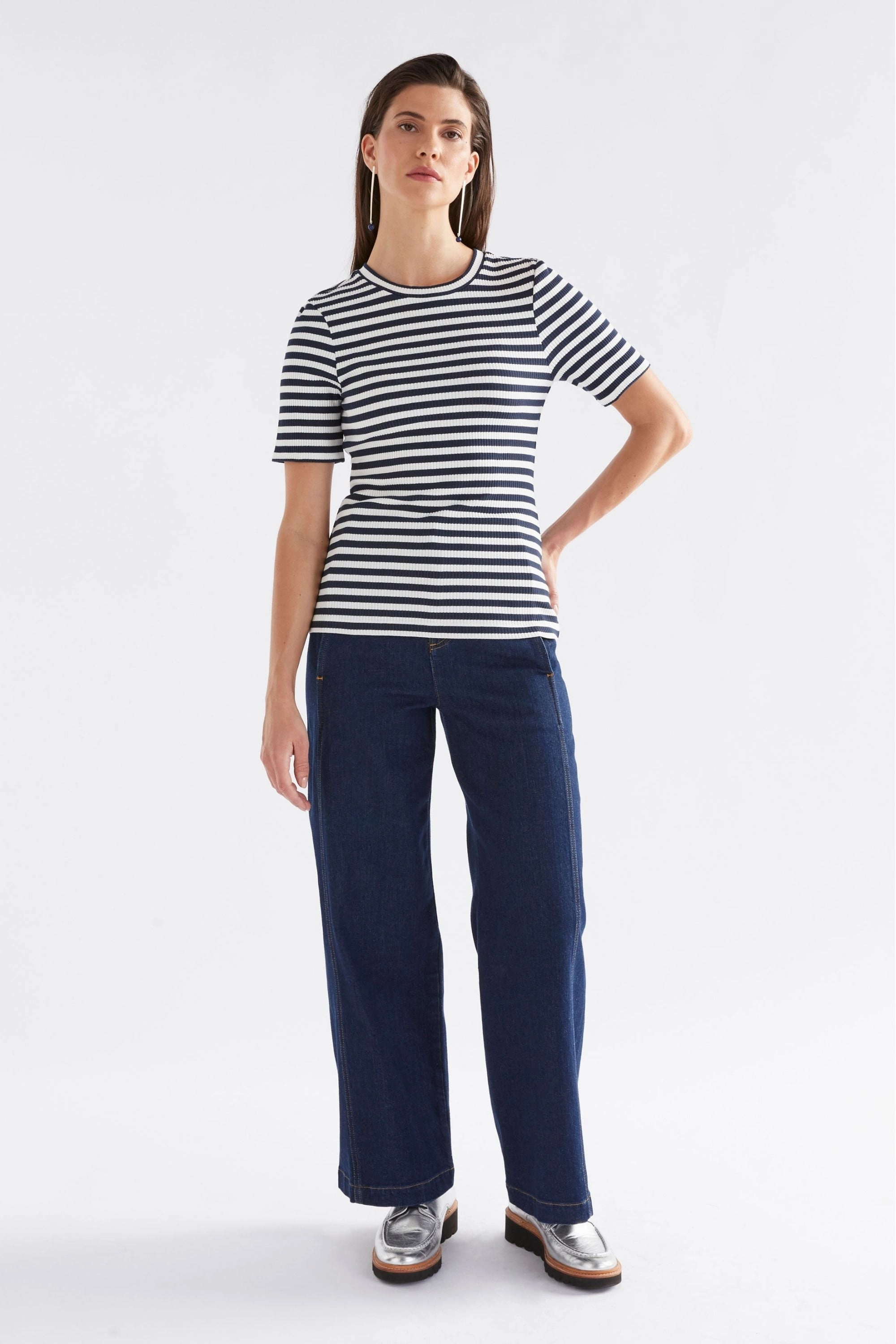 On-the-Go Comfort KULLAN RIBBED T SHIRT - A1319