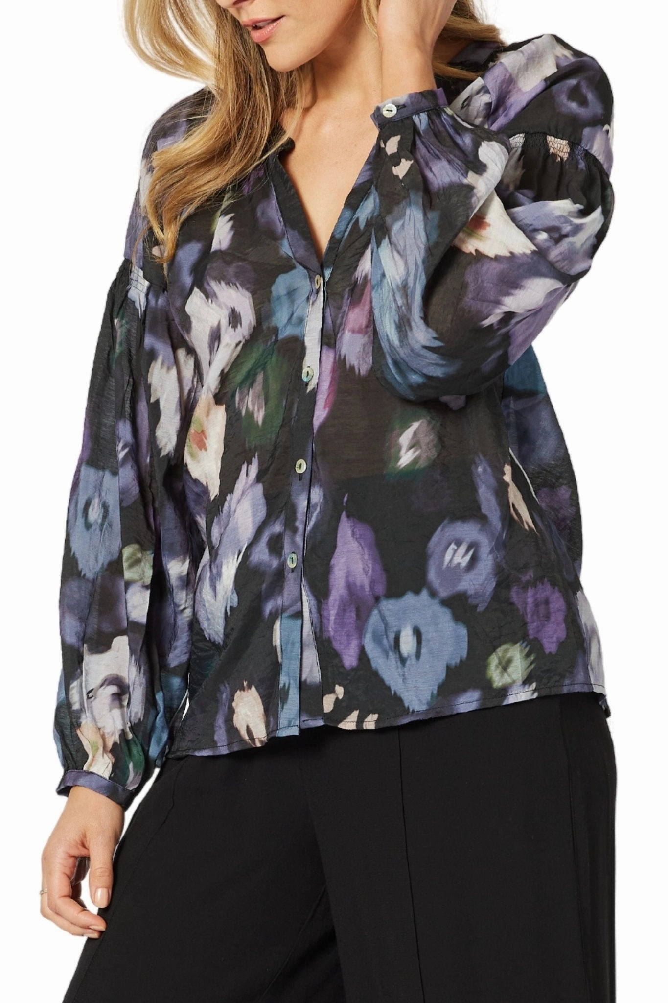 Sustainable Material Breathable Material VENICE PRINT SHIRT - 45306HV