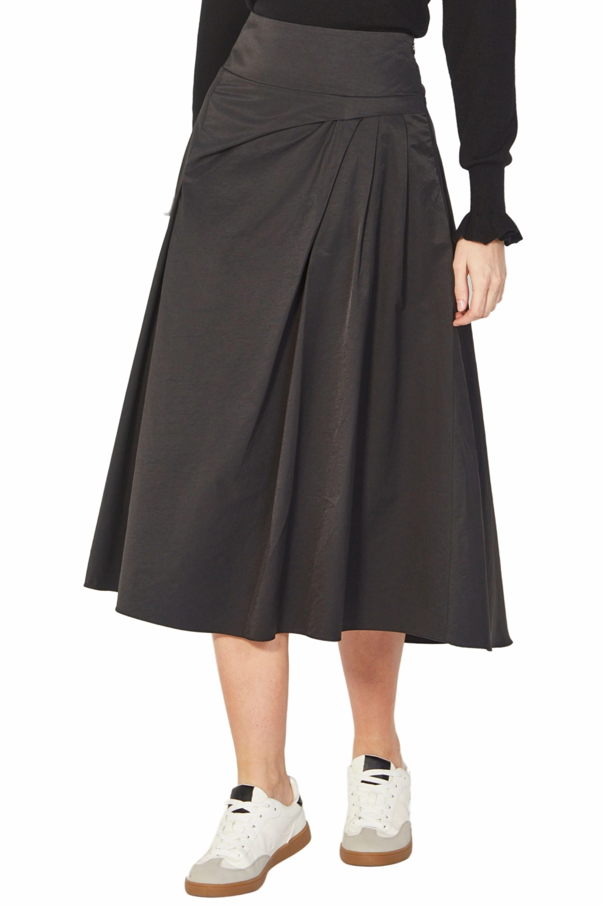 High low hem Breezy Flow STROLL SKIRT - 9643BR