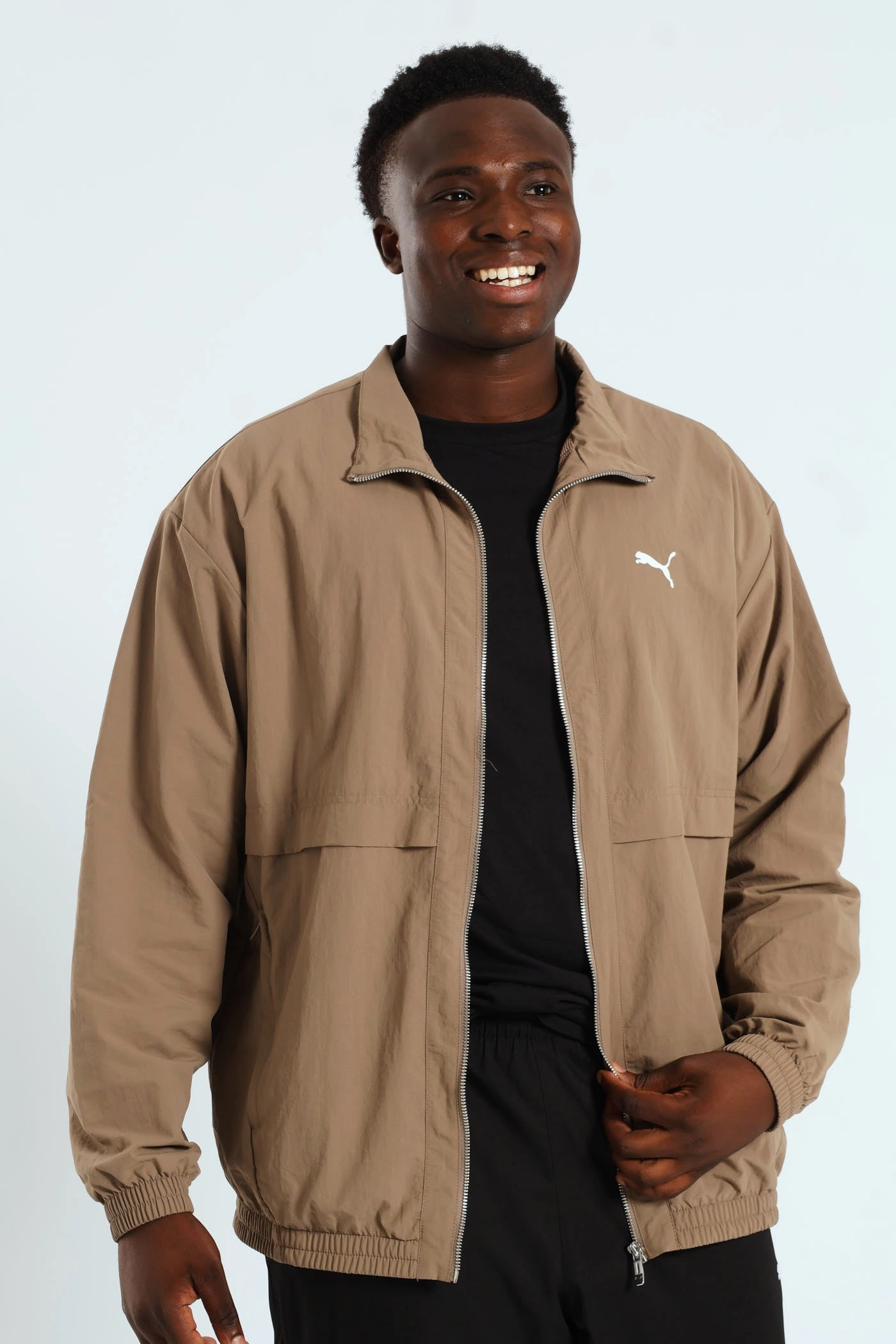 Style Windbreaker - Khaki AntiSnag Lining Material