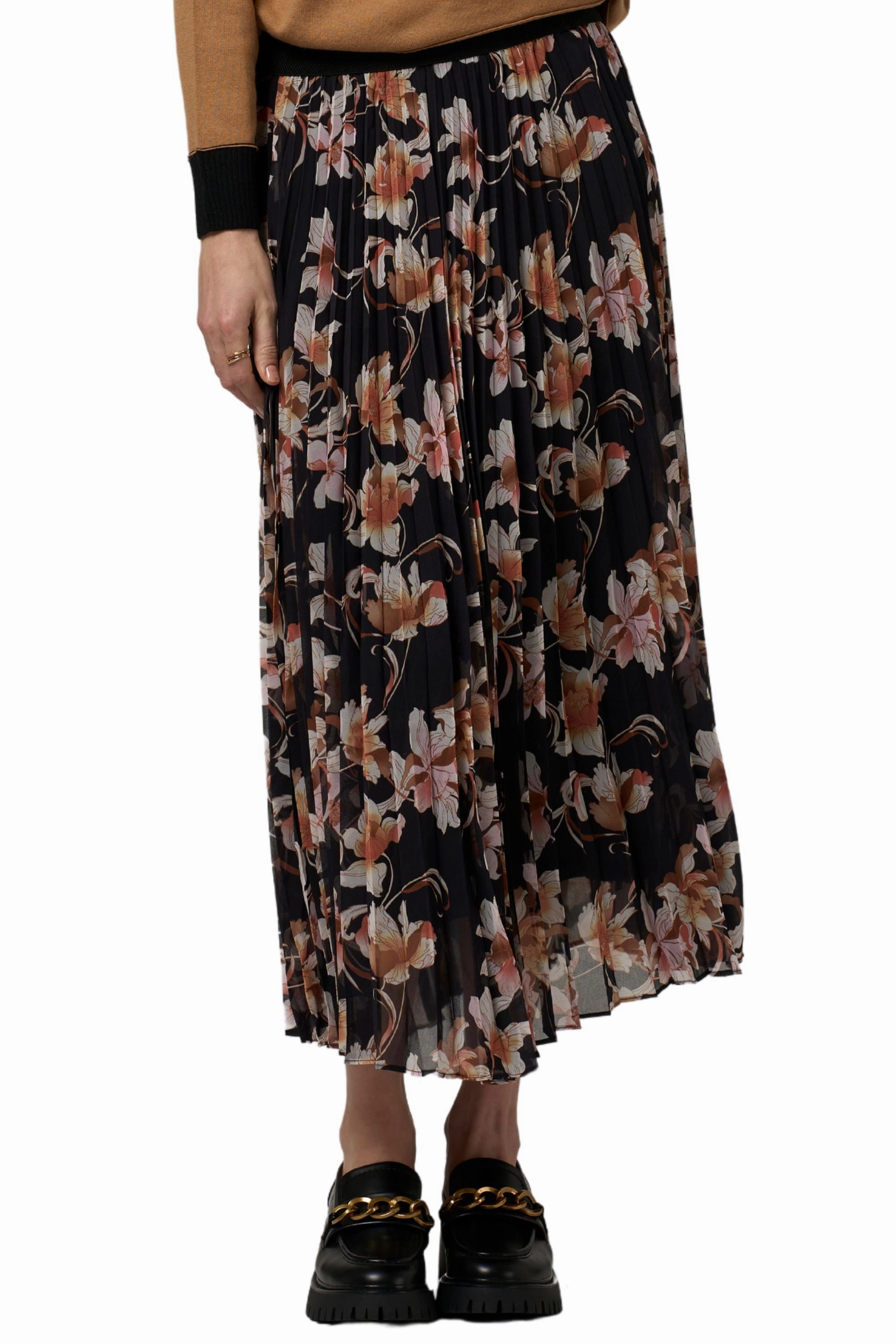 LILAH SKIRT - MS1515L Jewel Tones Minimal Look