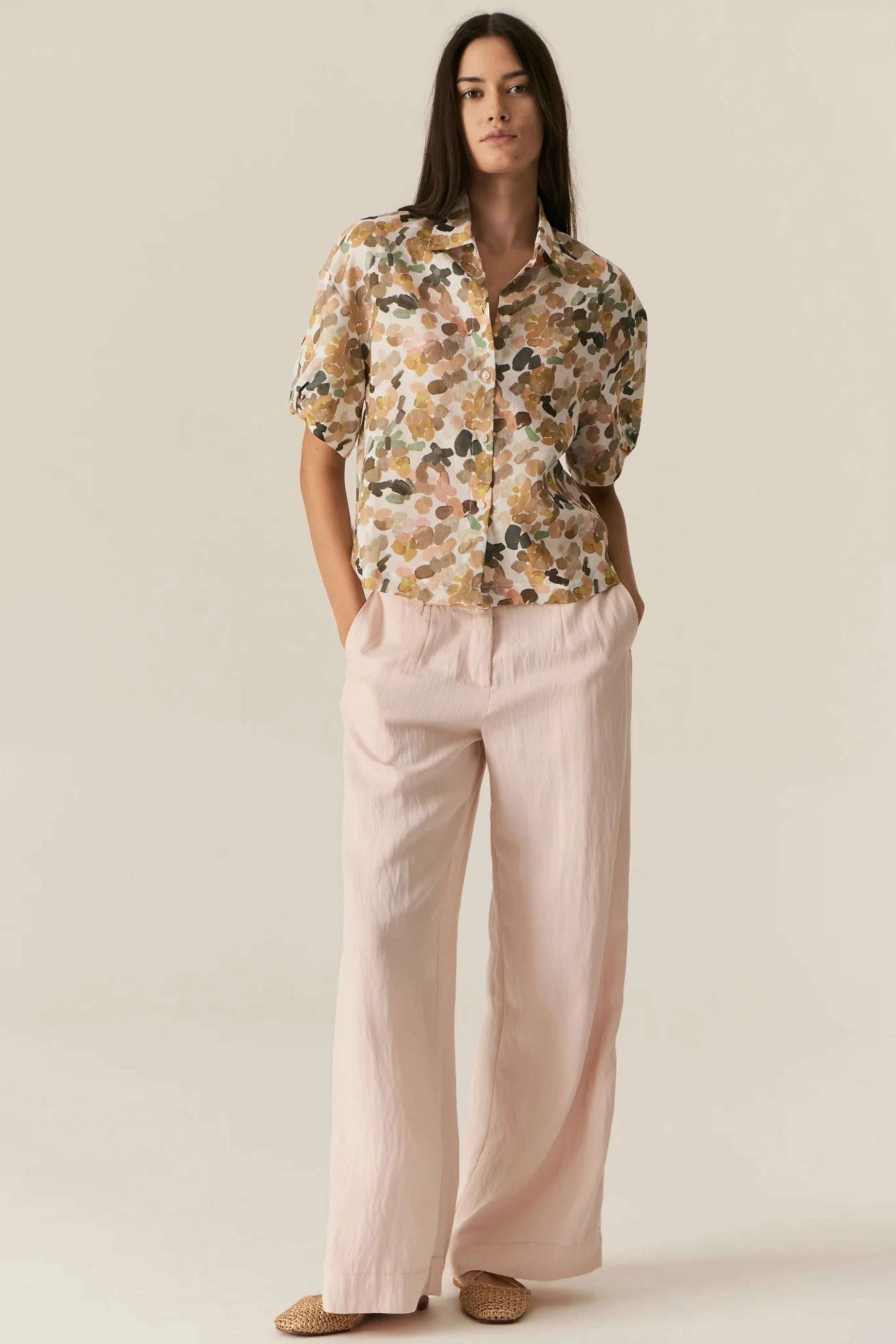 SPECKLE SHIRT - PP5565B Sophisticated Elegance