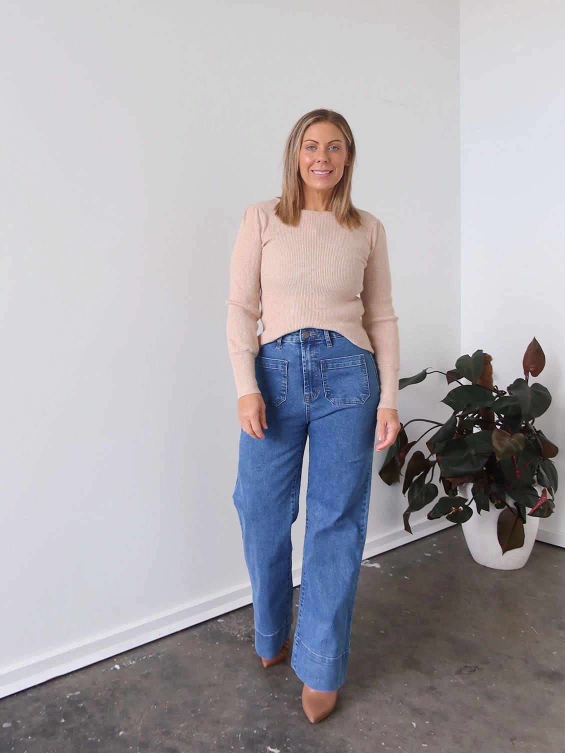 Style Upgrade Bentley Jeans - Mid Blue