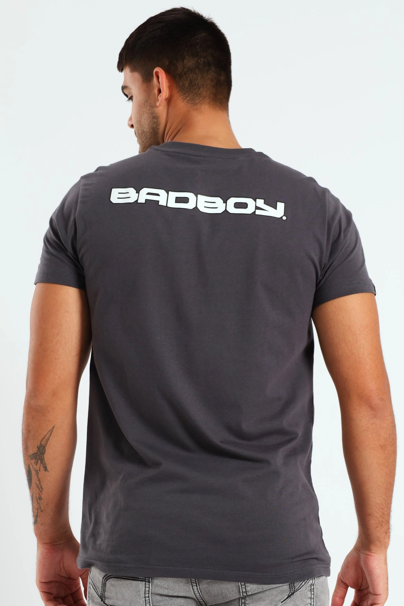 Durable Colorfast Finish Skin Deep Tee - Charcoal