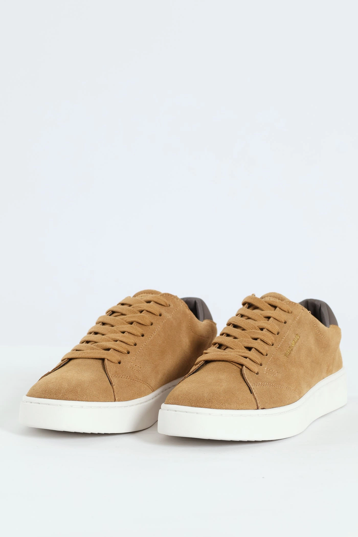 Suede Court Sneaker - Stone Air Cushion