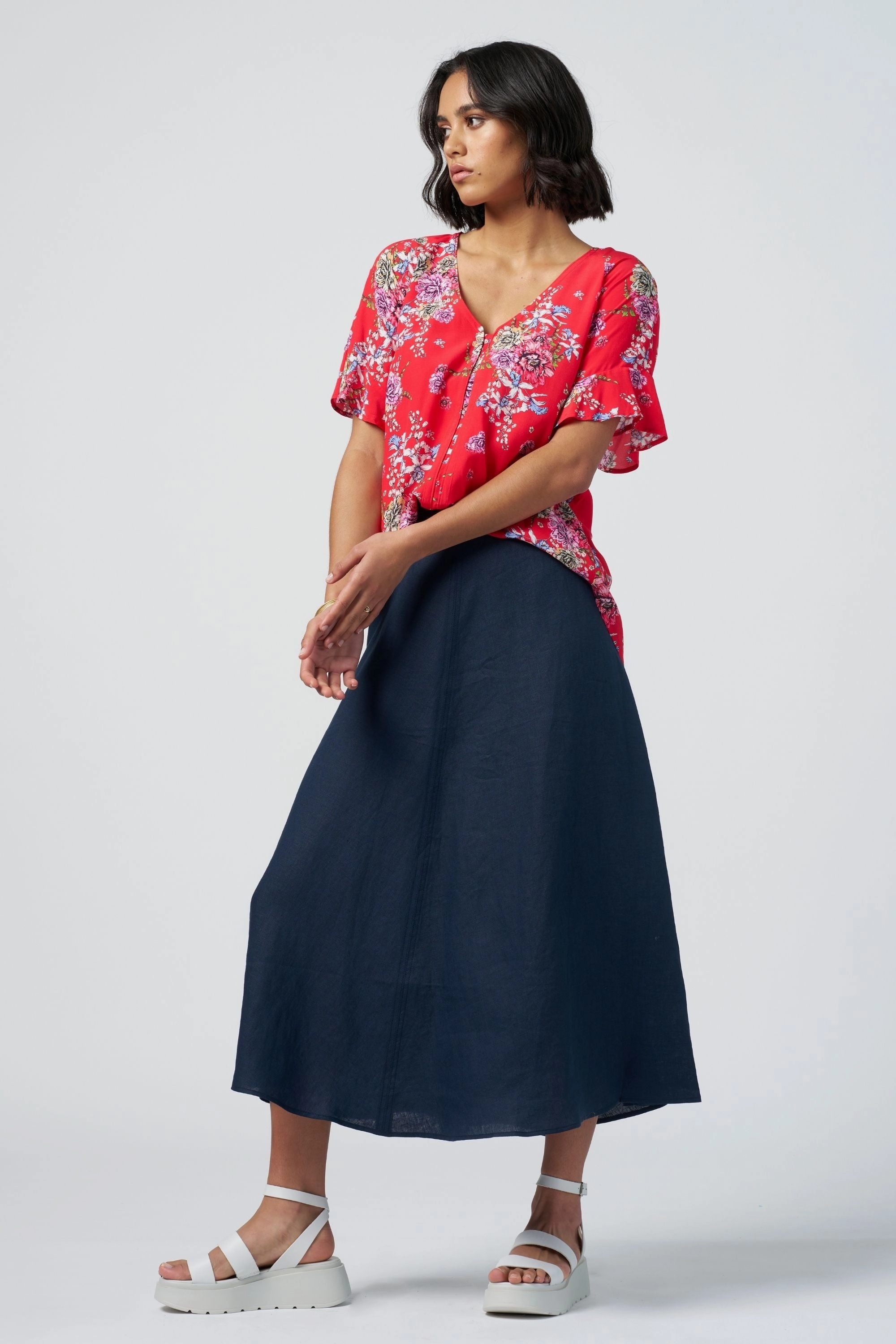 SUNSHINE SKIRT - MS1429 Easy Outfit Subtle Shimmer