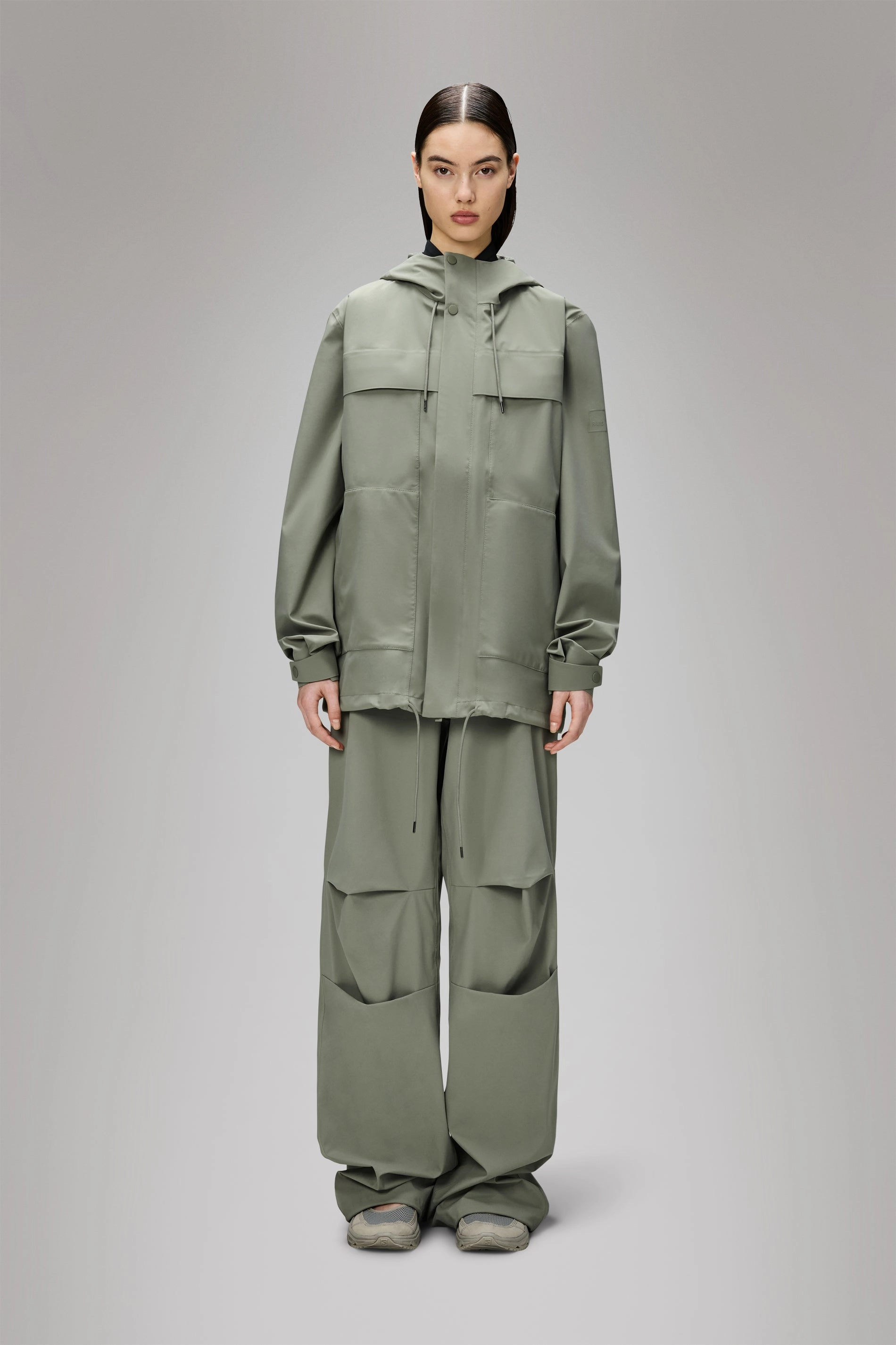 Suva Hardshell Cargo Jacket Durable Color Retention