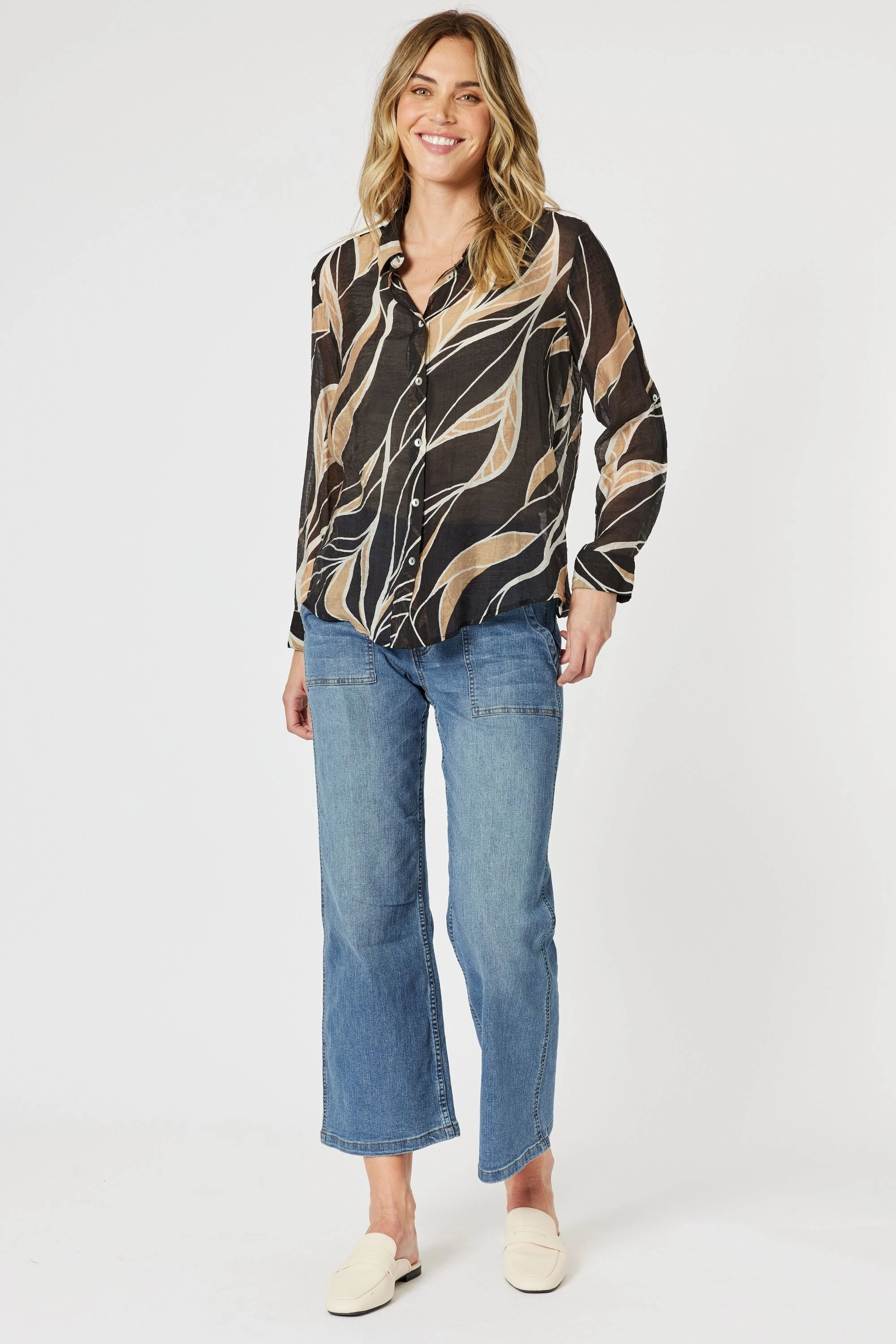 WELLINGTON SHIRT - 46823GS Fitted Silhouette Non Static Finish