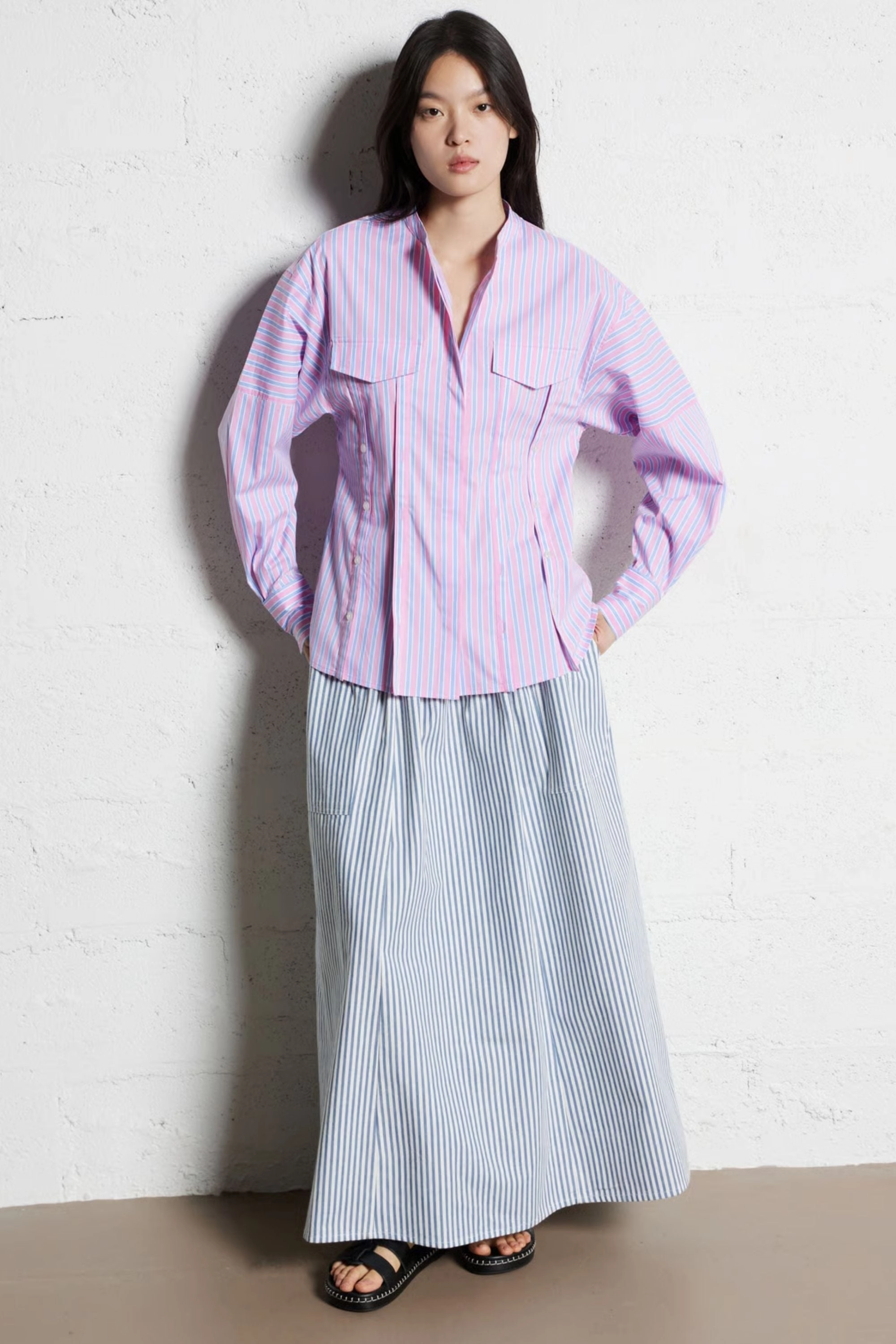 Vibe Shot AKANELL MAXI SKIRT - ES25149-2049