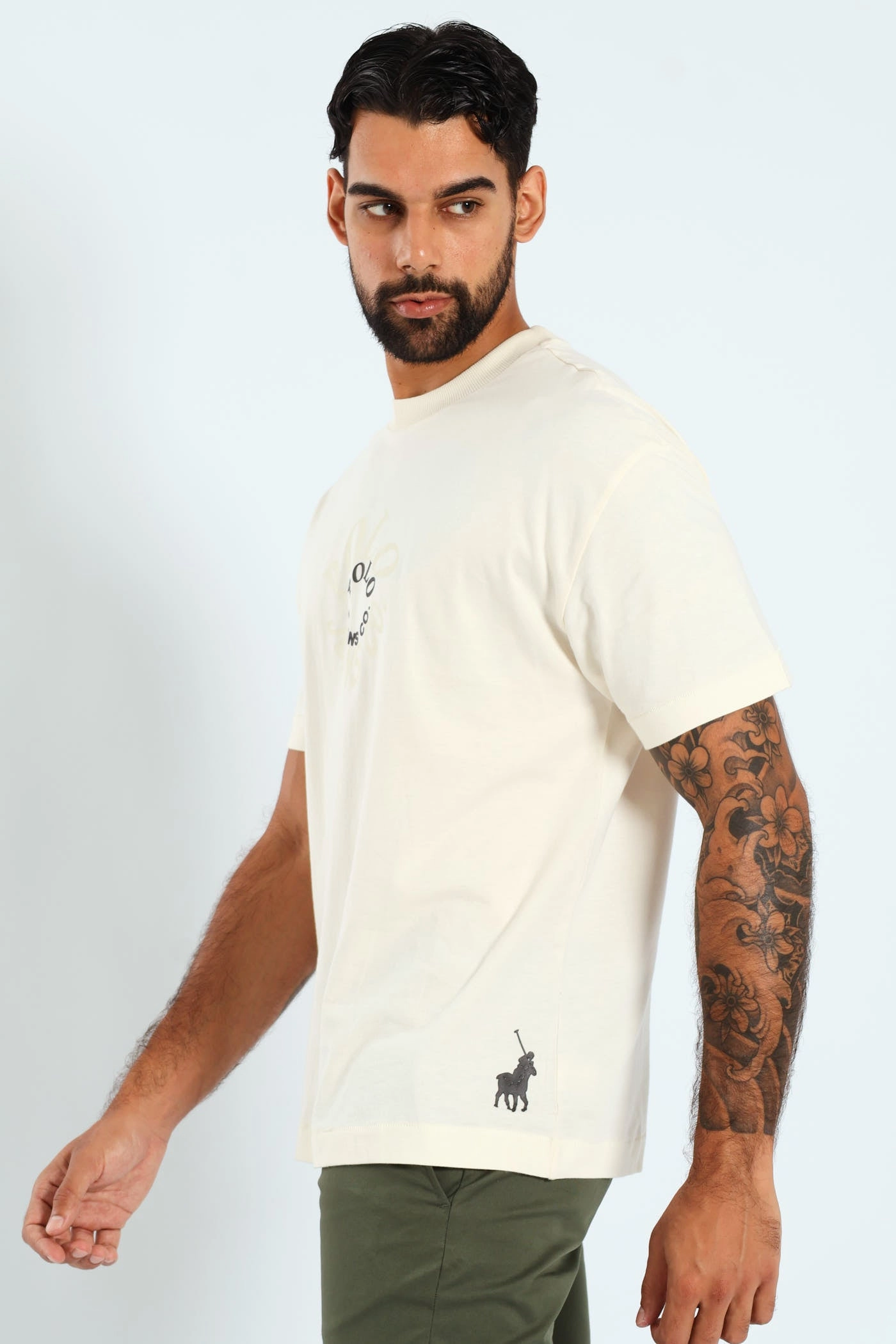 Sleek And Stylish Thokozani Tee - Off White