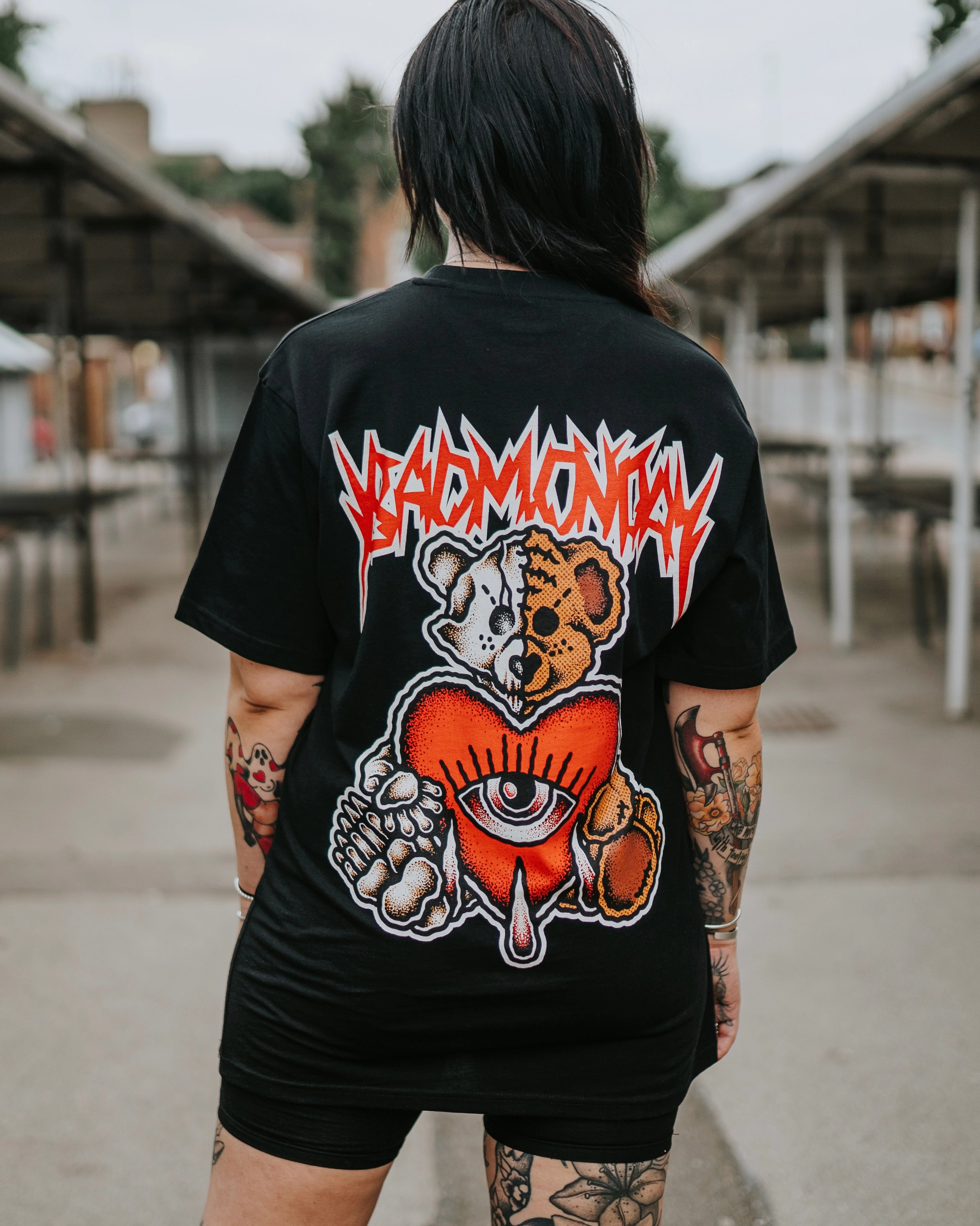 Throwback Bad Bear Tee HighDurabilityWeave VentedBack