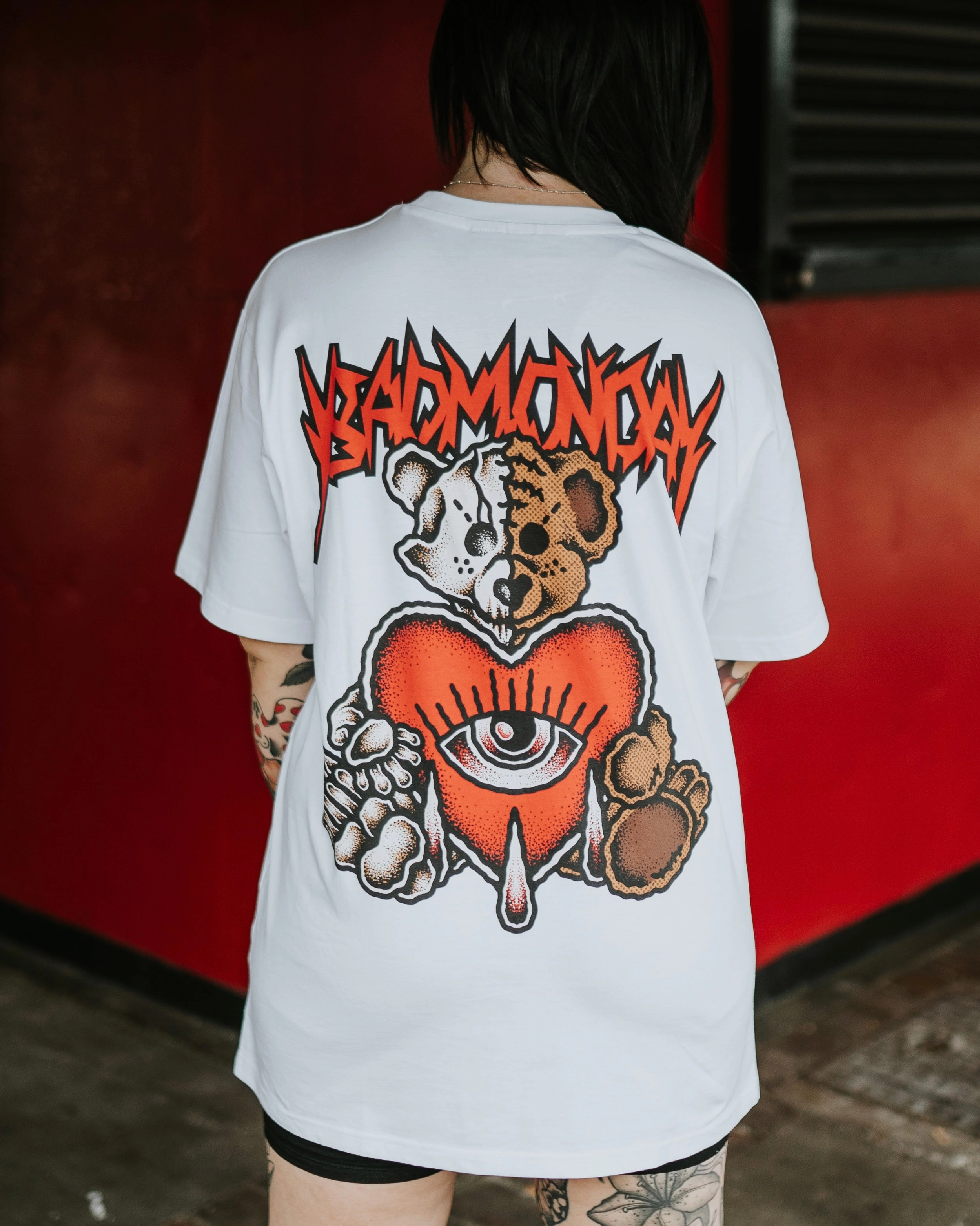 Throwback Bad Bear Tee Simple Pullover