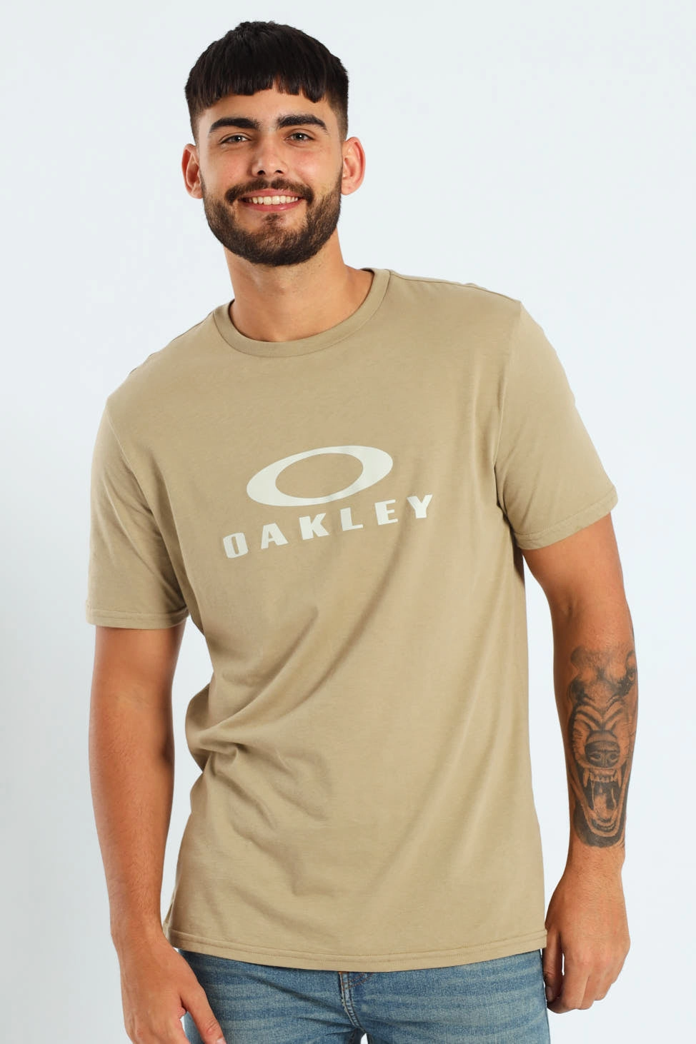 Comfortable Casual EasyCare Fabric Bark 2.0 Tee - Stone