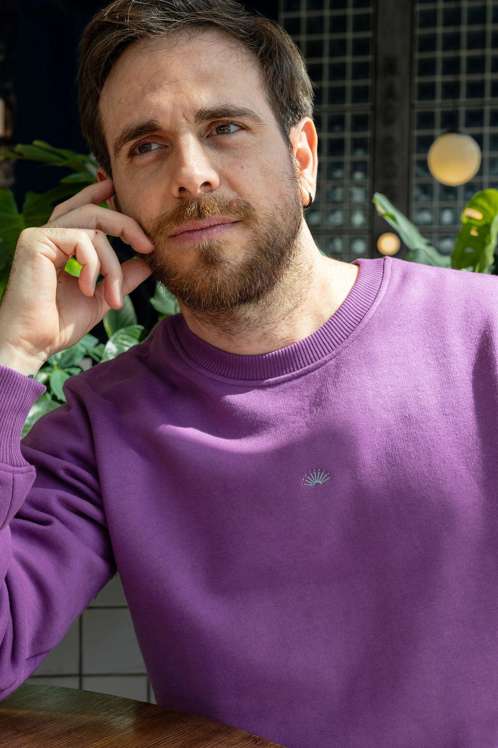 CORE CREWNECK / GRAPE Simple Fashion