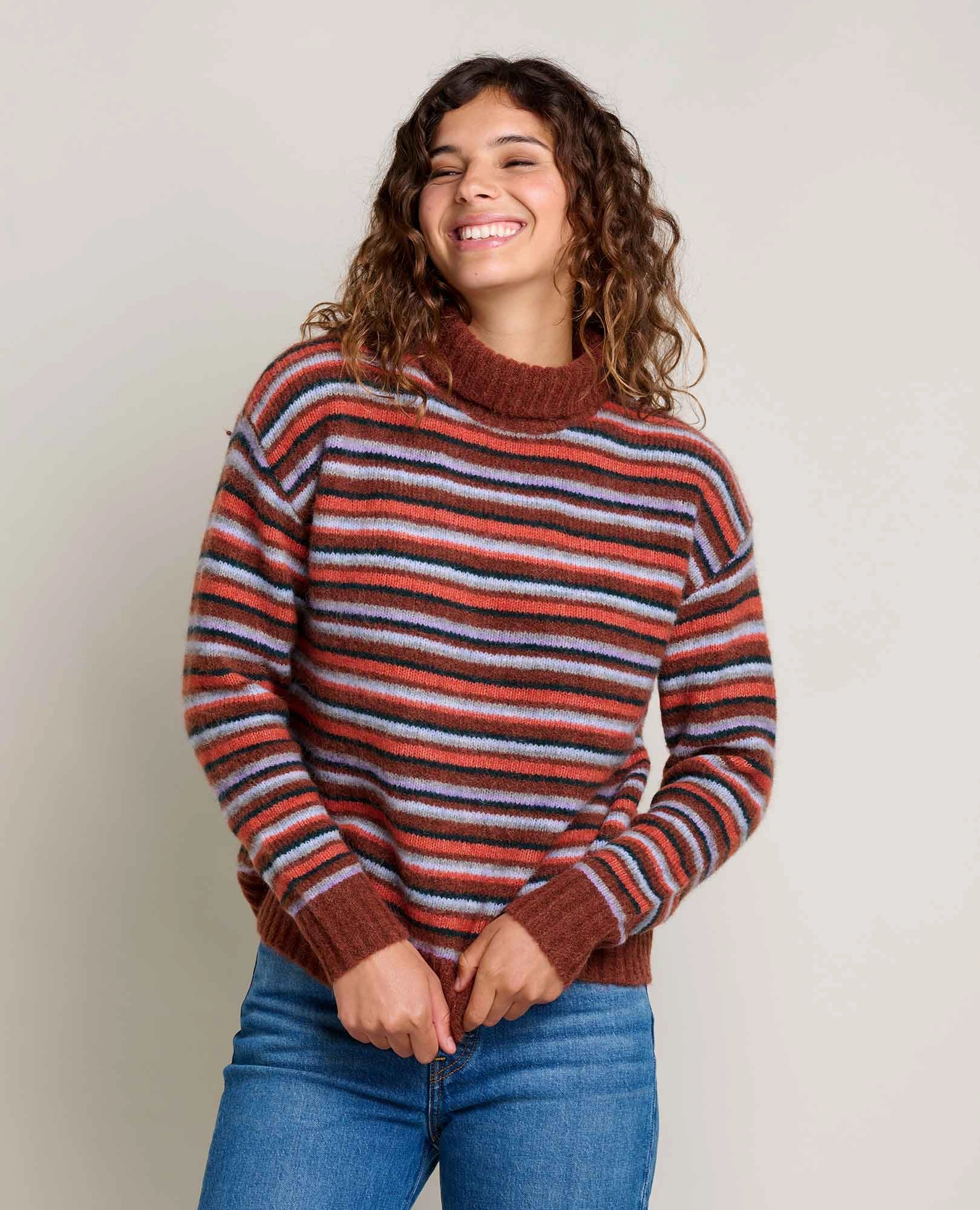 Cozy Active Winter Wearable Toddy T-Neck Sweater