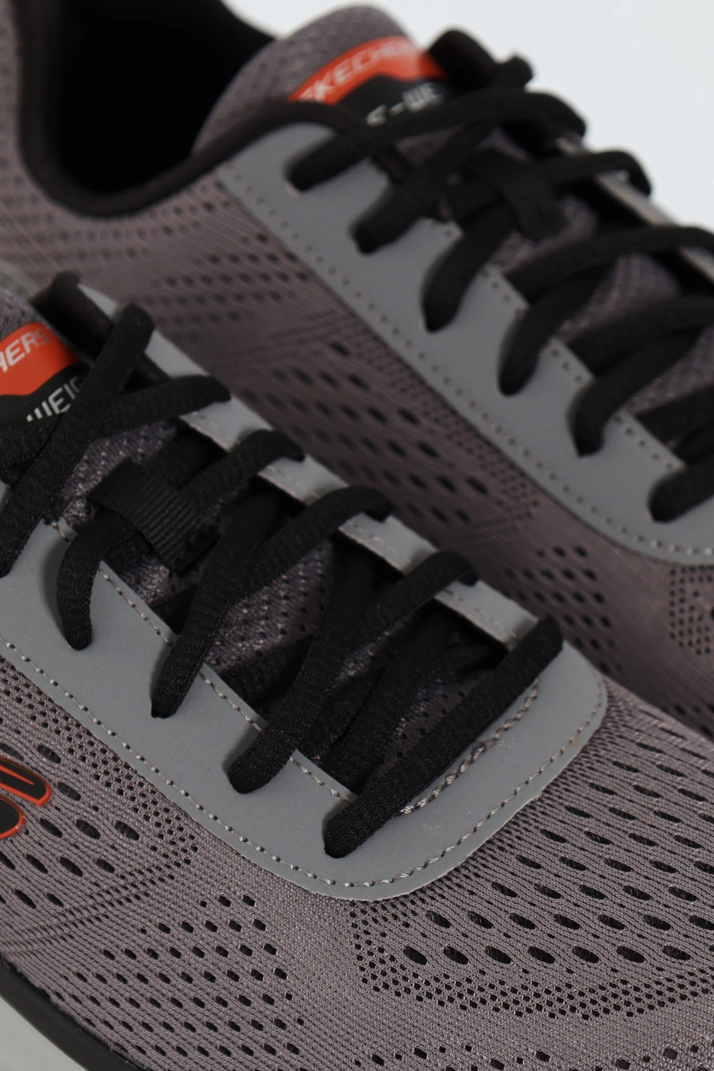 High Top Style All-weather look Track Lace Up Trainer - Grey