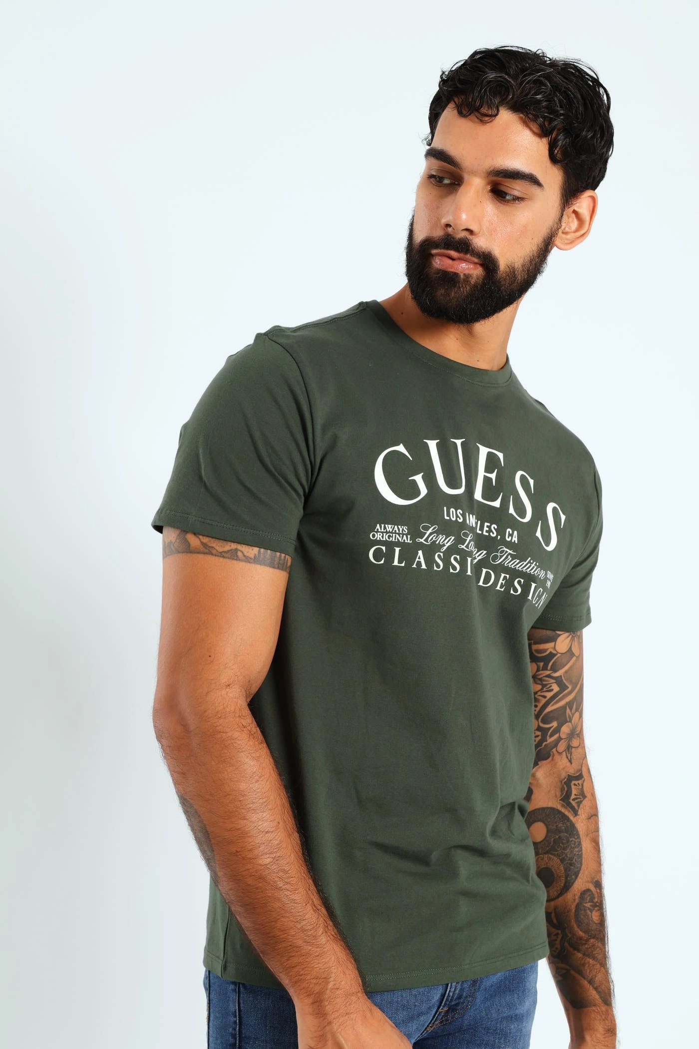 Circular Knit Design Classic Tee - Forest Green