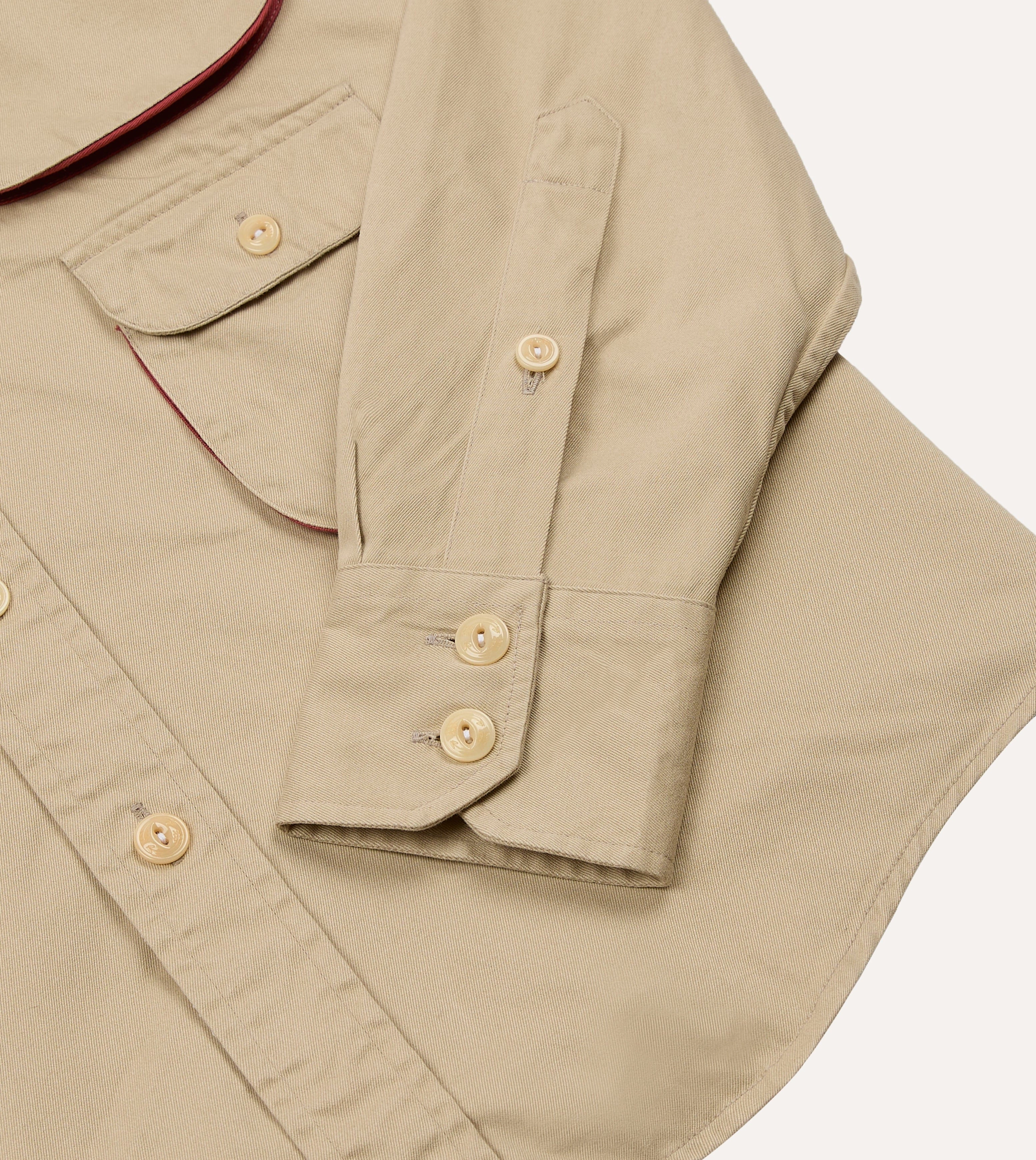 Drake??s and New Balance Utility Work Shirt Interview Ready