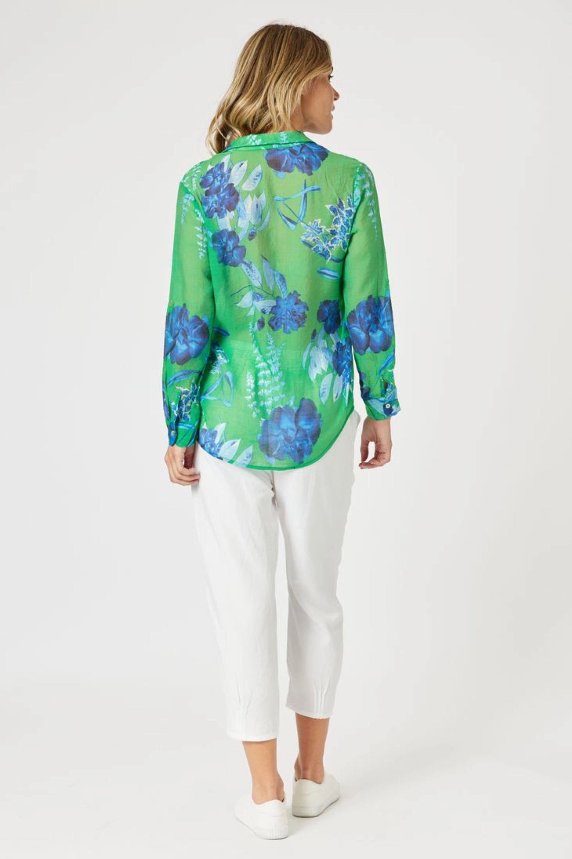 GARDEN BLOOM SHIRT - 48164GS Interview Ready Customizable Option