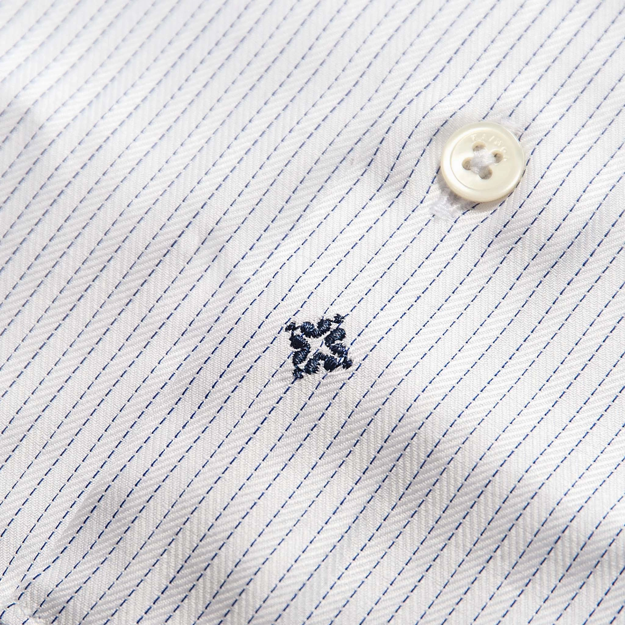 GentleWashResistance long sleeved Conrad shirt luxury stripe