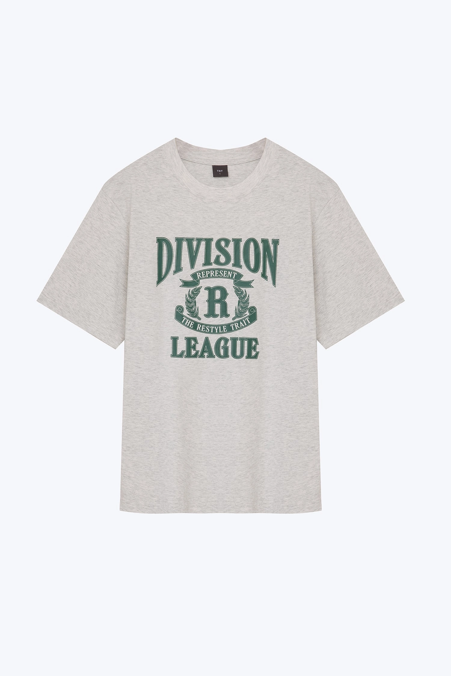 Ventilated Back Panel TRT Division League Tee - Heather Grey