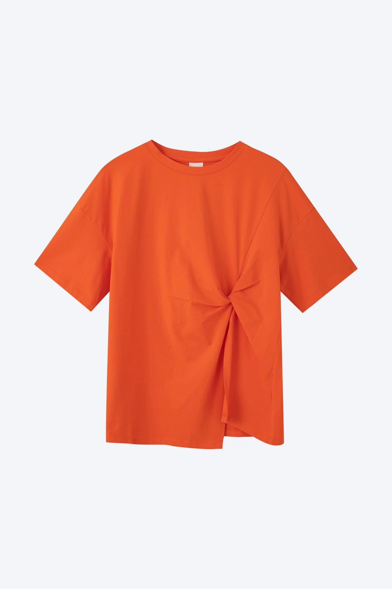 Twist Knot Tee - Vermillion [AT] Beachwear ReinforcedNeckline