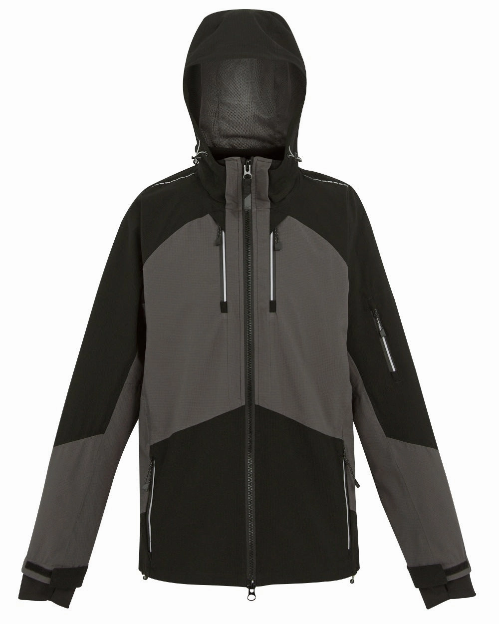 Regatta Mens 4Tex Stretch Waterproof Shell Jacket Adjustable hood design