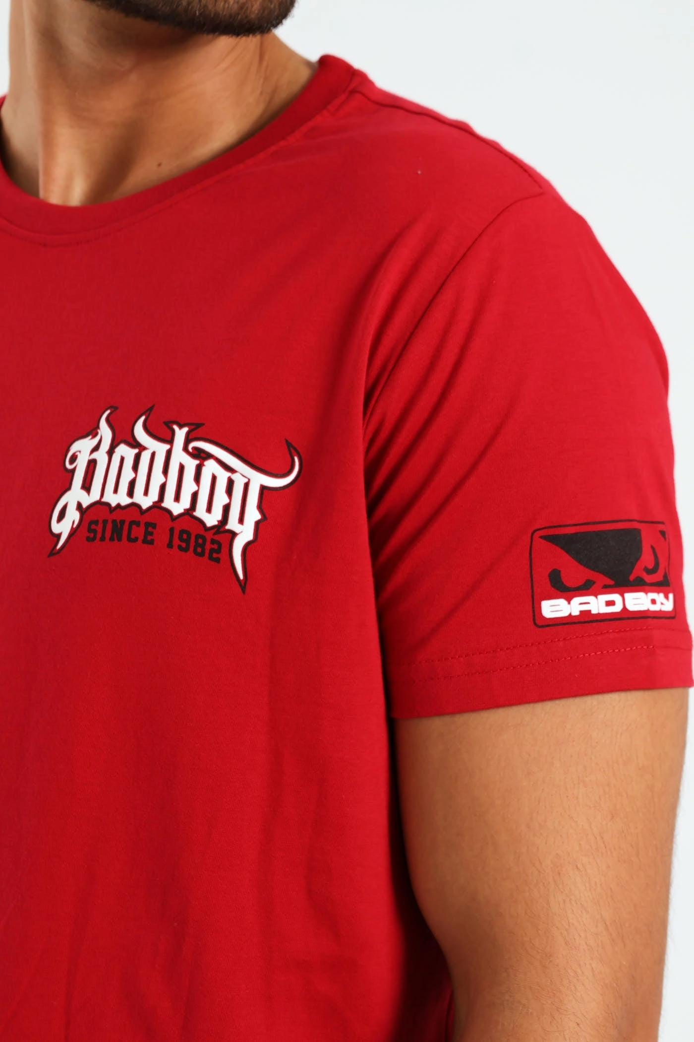 Undefeated Tee - Red Anti Pilling Finish Garment Dyed Technique