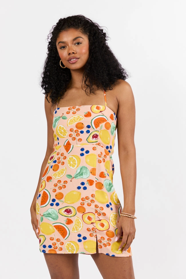 Urban appeal Undeniable Growth Multi Icon Print Mini Dress FINAL SALE
