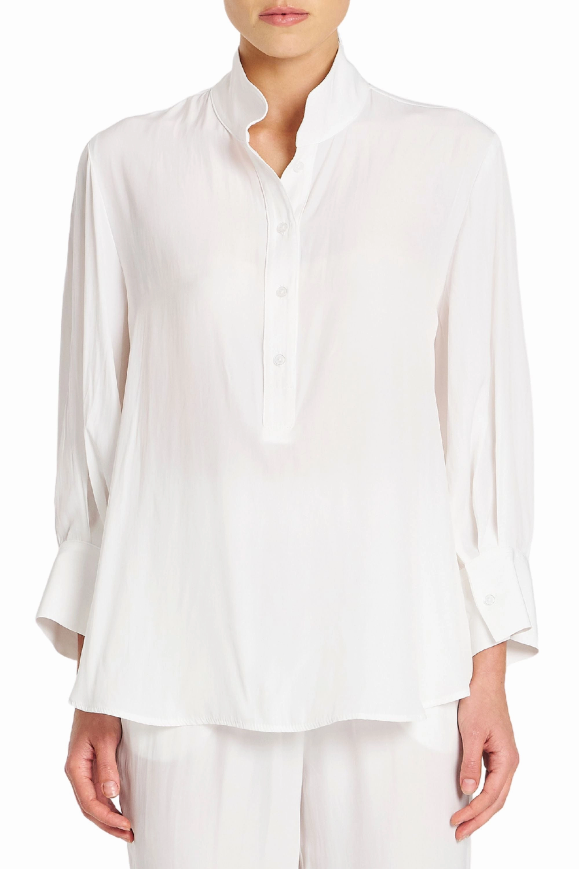 Breathable Material Minimalist Aesthetic RESORT SHIRT - F678706