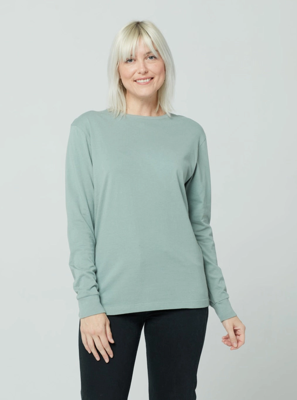 Unisex Long Sleeve - Sage Long Sleeve Shirt SnagFreeKnit