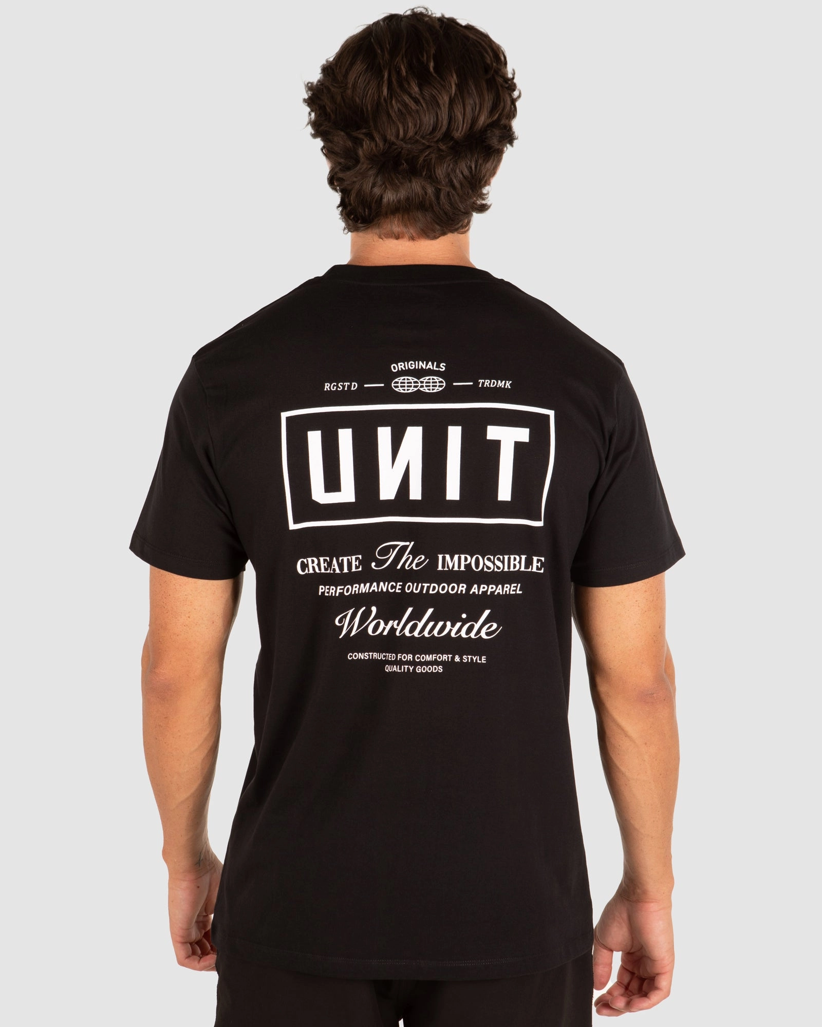 UNIT Branch Men's T-Shirt Easy-to-Style Top Camping practicality