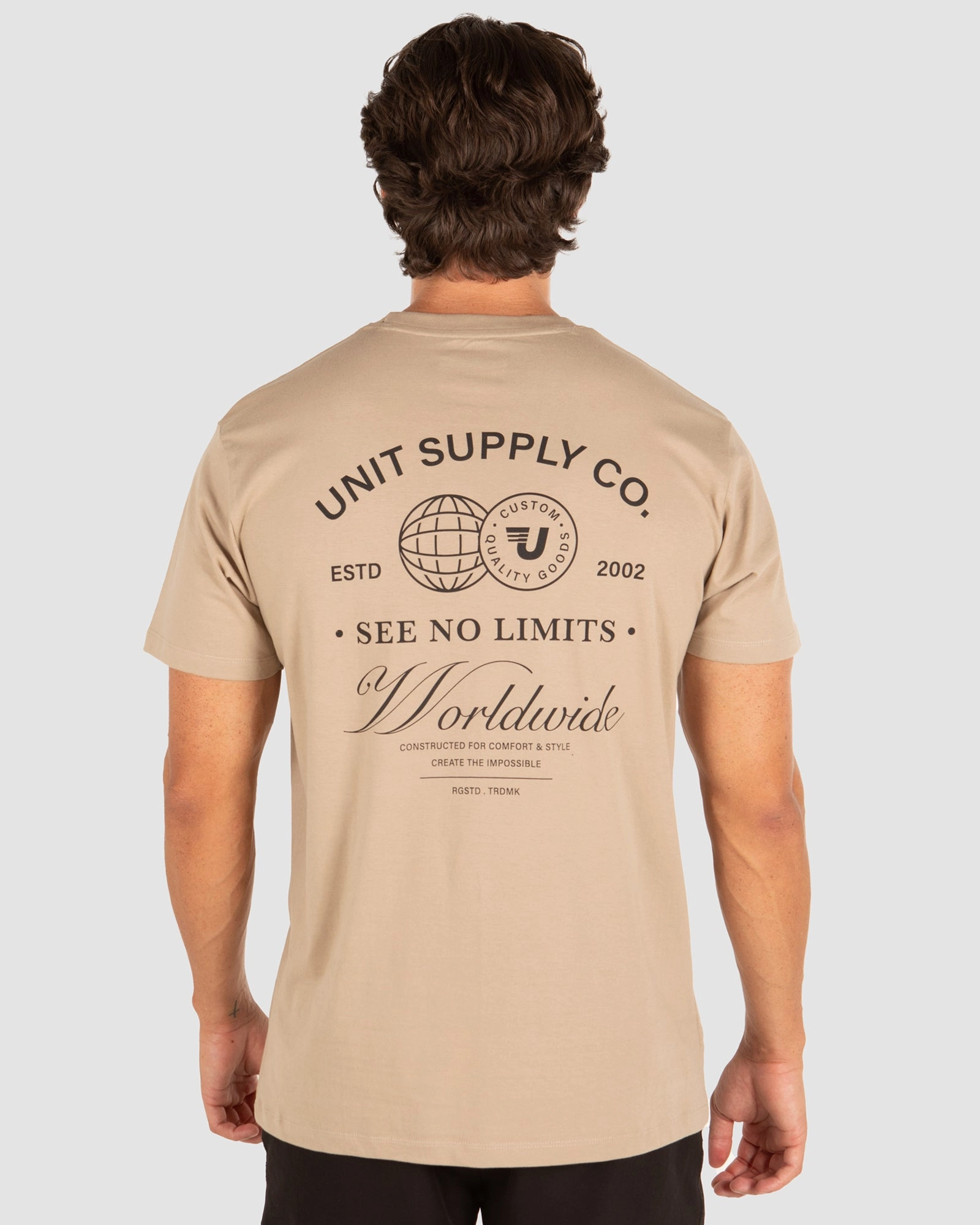 Vintage Wash UNIT Heritage Mens T-Shirt