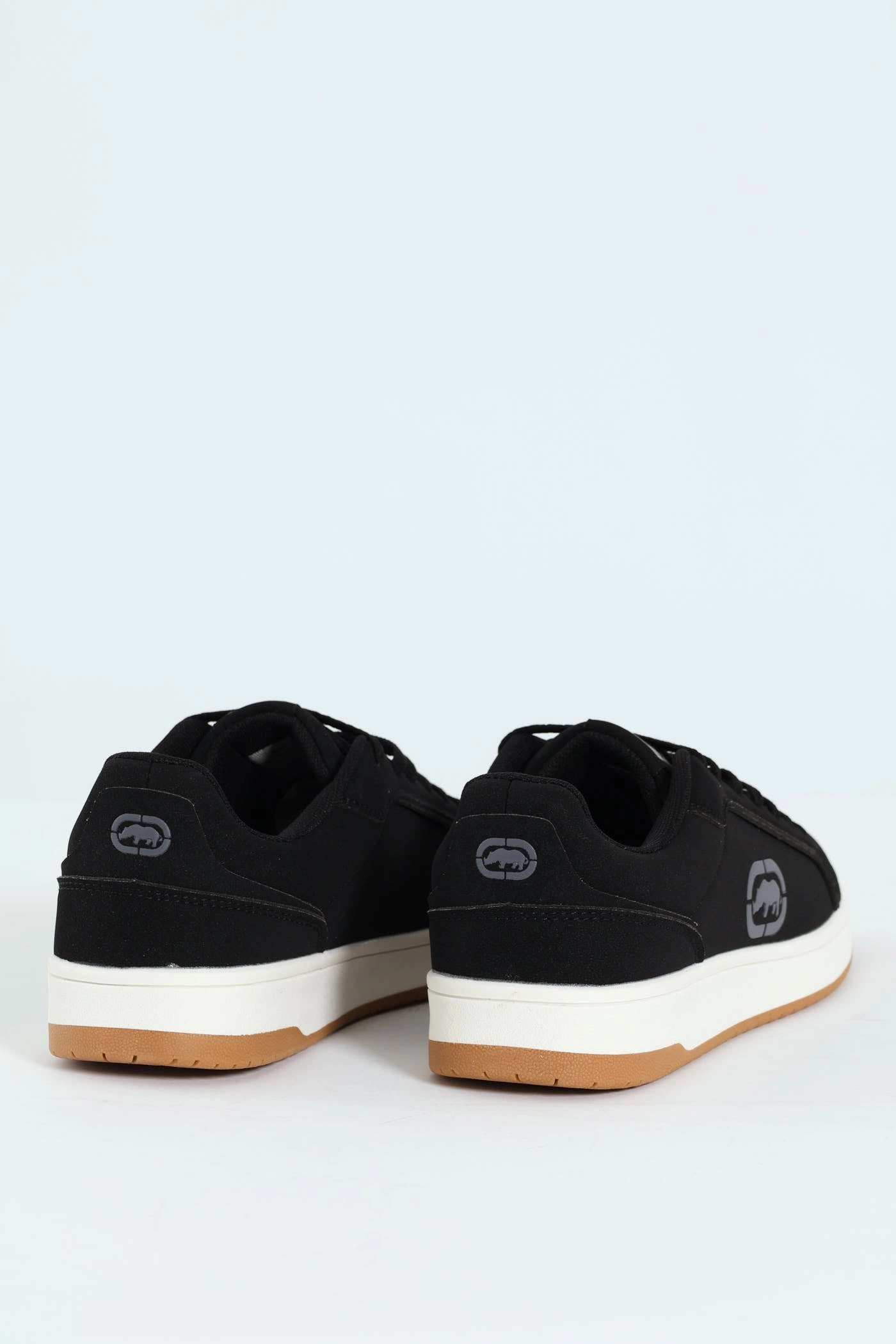 Outdoor Flex Adaptive Support Lace Up Sneaker With Rhino Embossing - Black